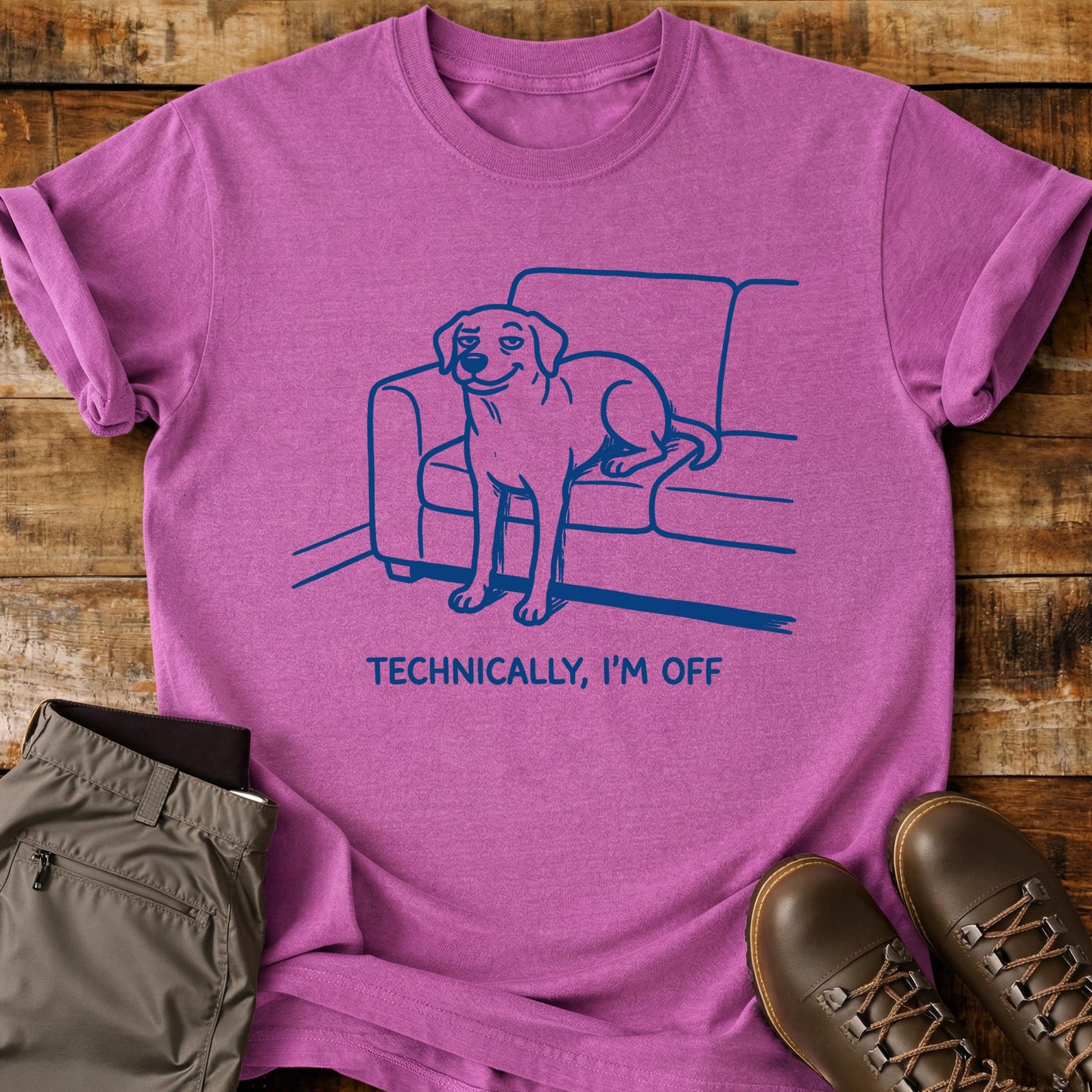 Technically I'm Off T-Shirt