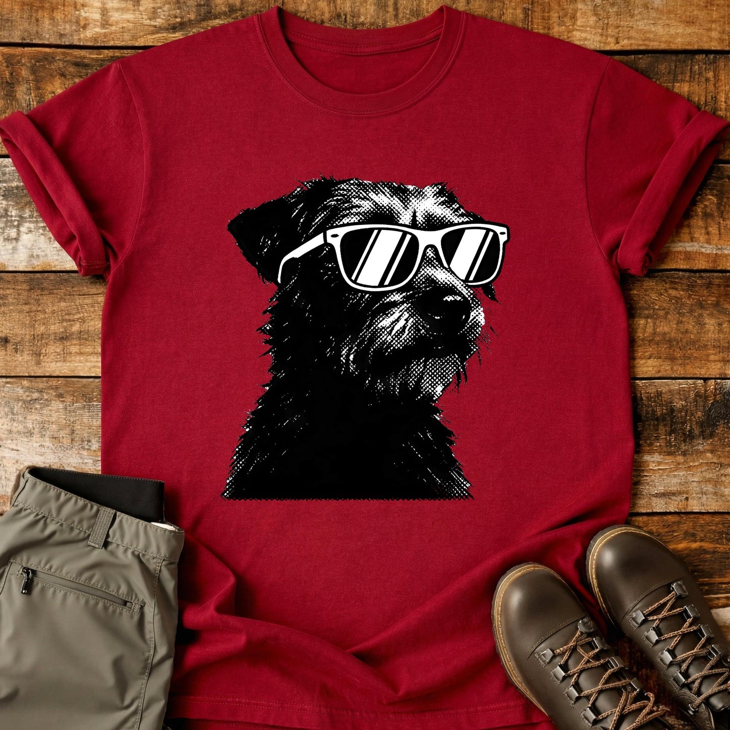 Cool Dog Head T-Shirt