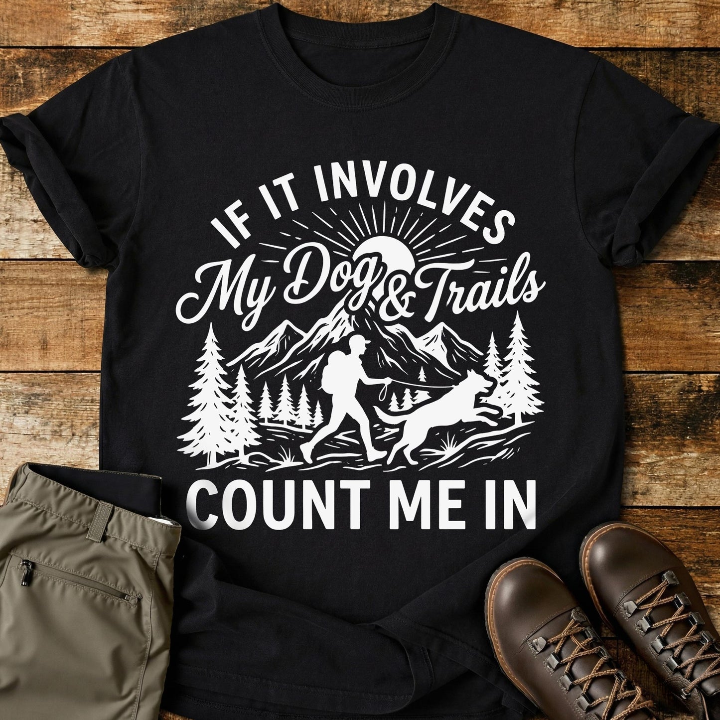 If It Involves My Dog T-Shirt