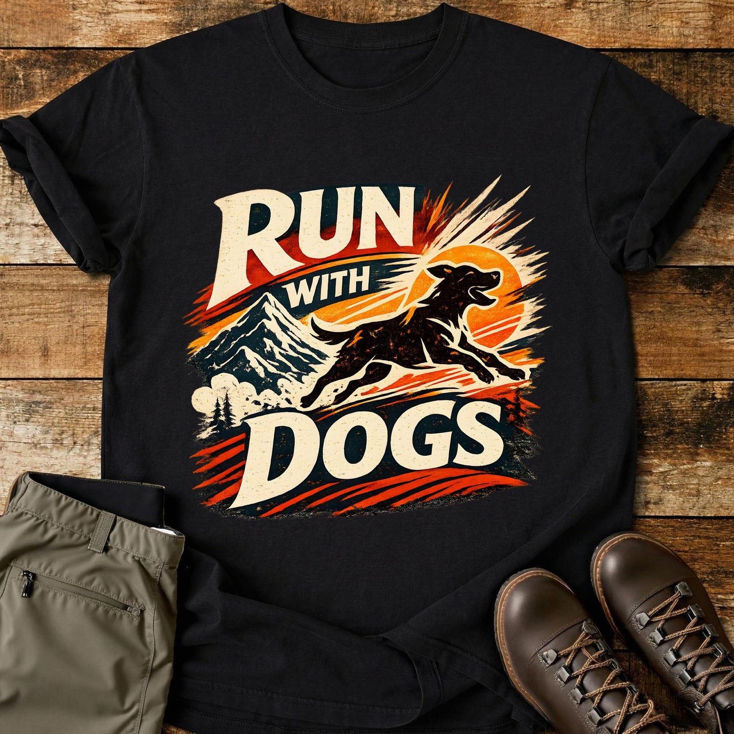 Run With Dogs T-Shirt