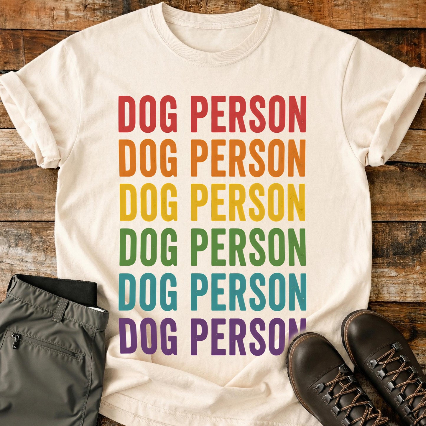 Dog Person Colors T-Shirt