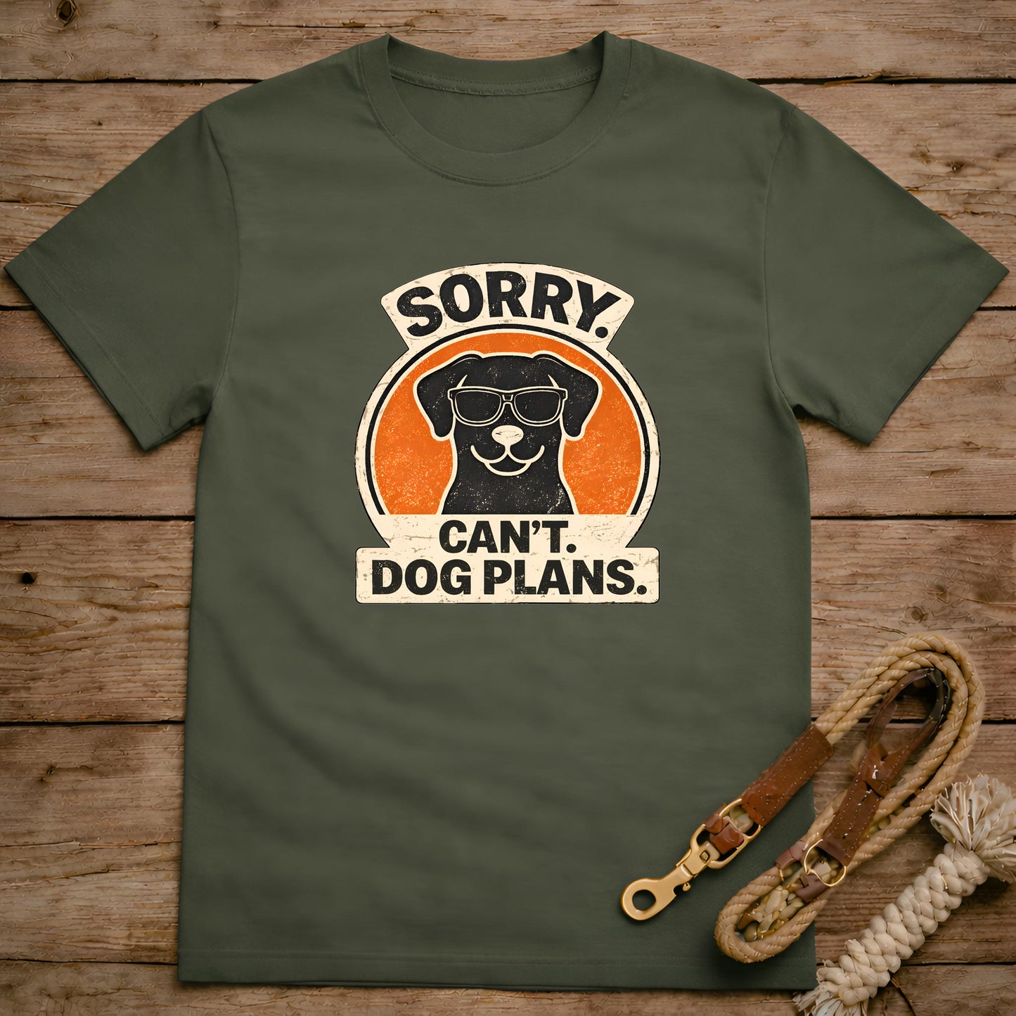 Sorry Can't Dog Plans T-Shirt