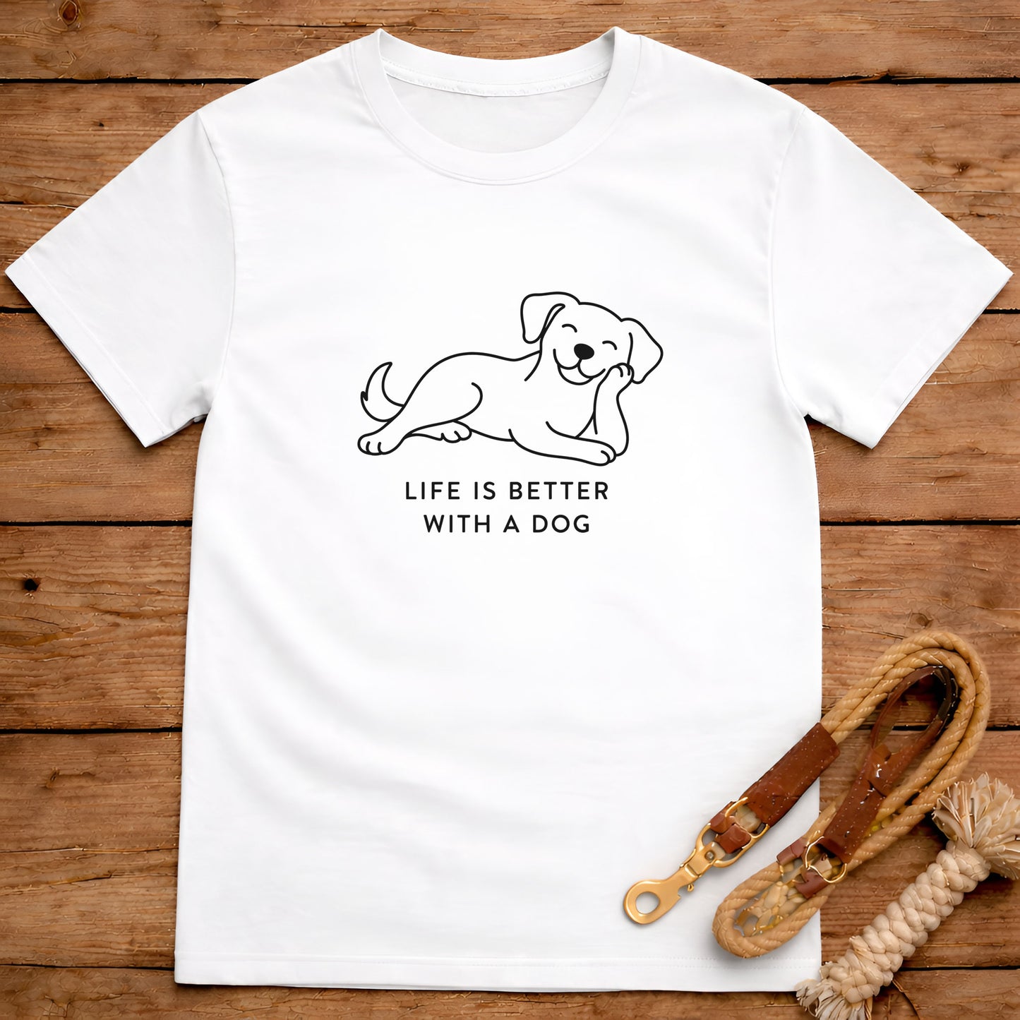 Life Is Better With a Dog T-Shirt