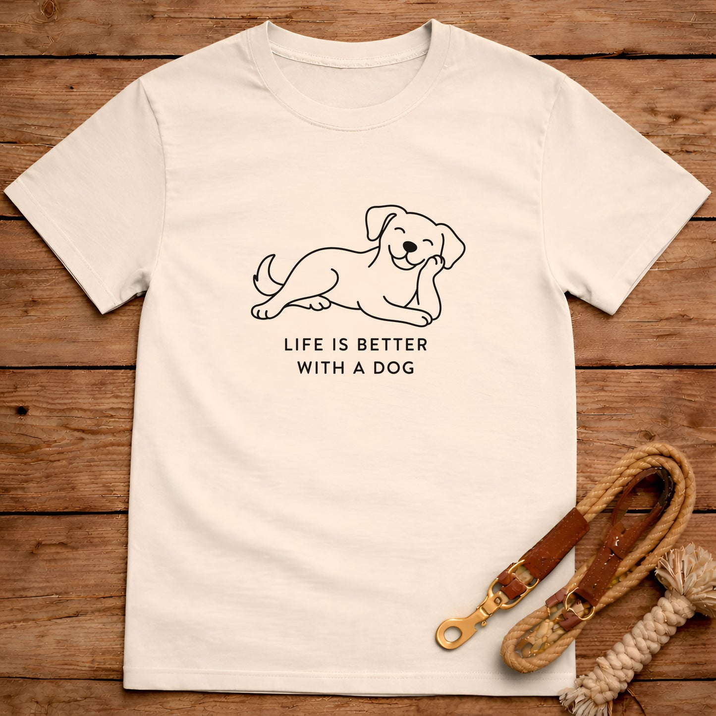 Life Is Better With a Dog T-Shirt