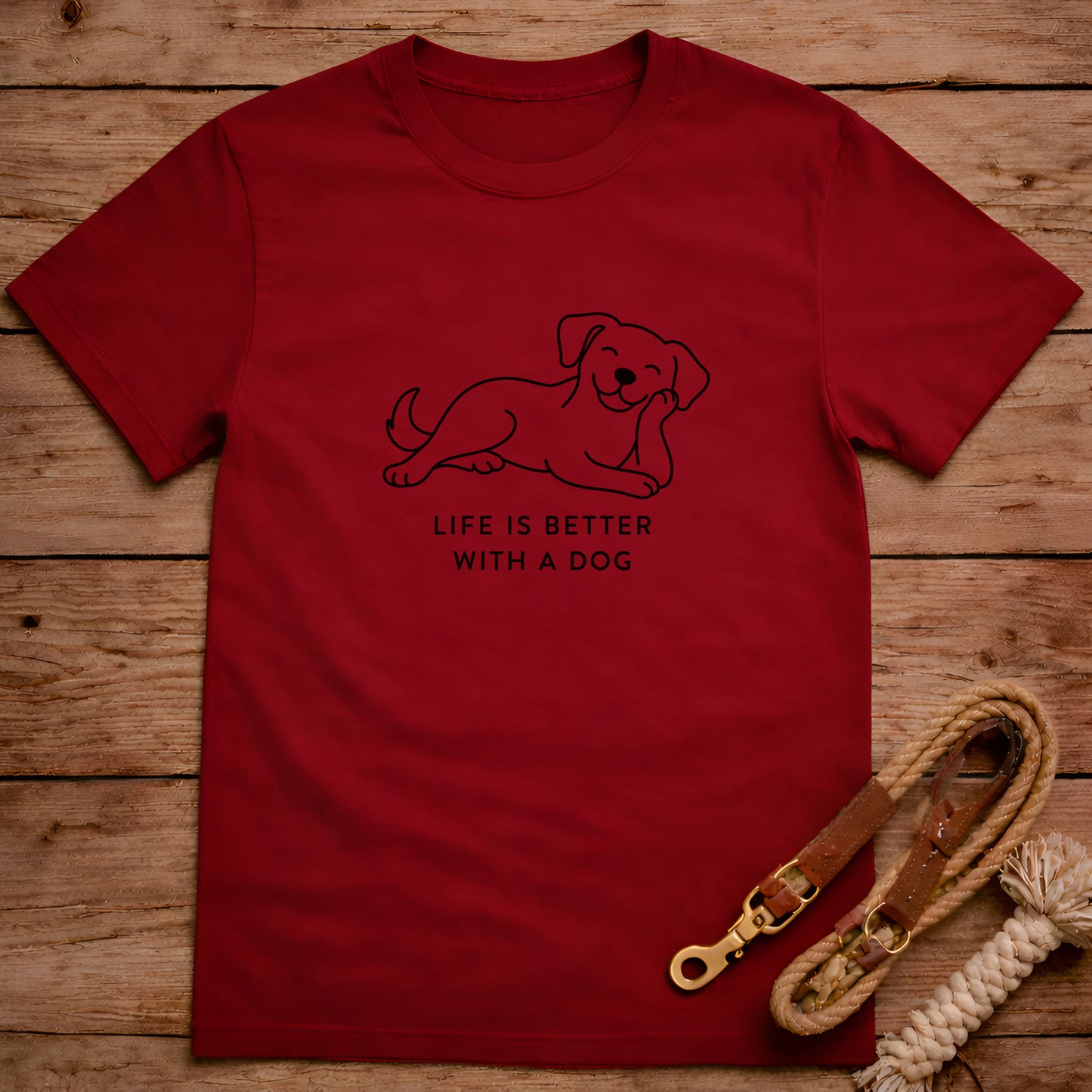 Life Is Better With a Dog T-Shirt