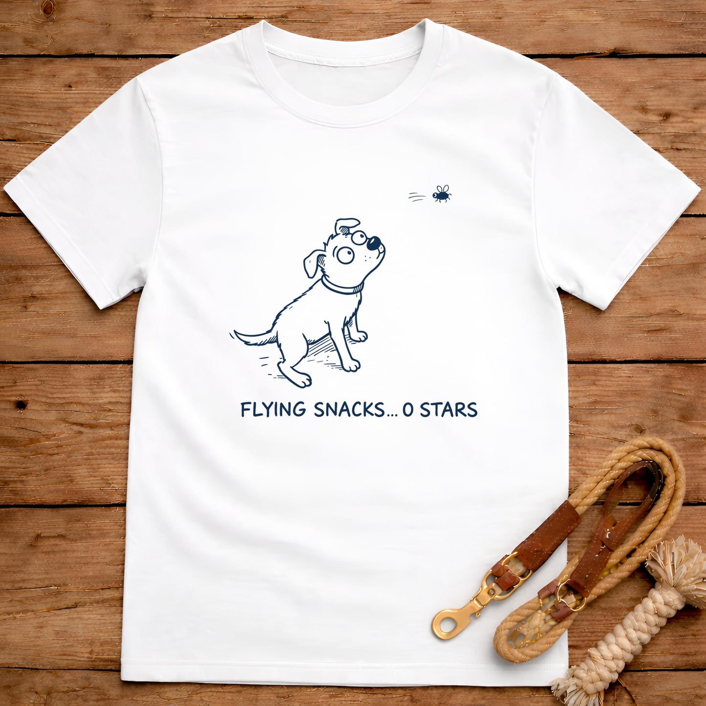 Flying Snacks 0 Stars T-Shirt