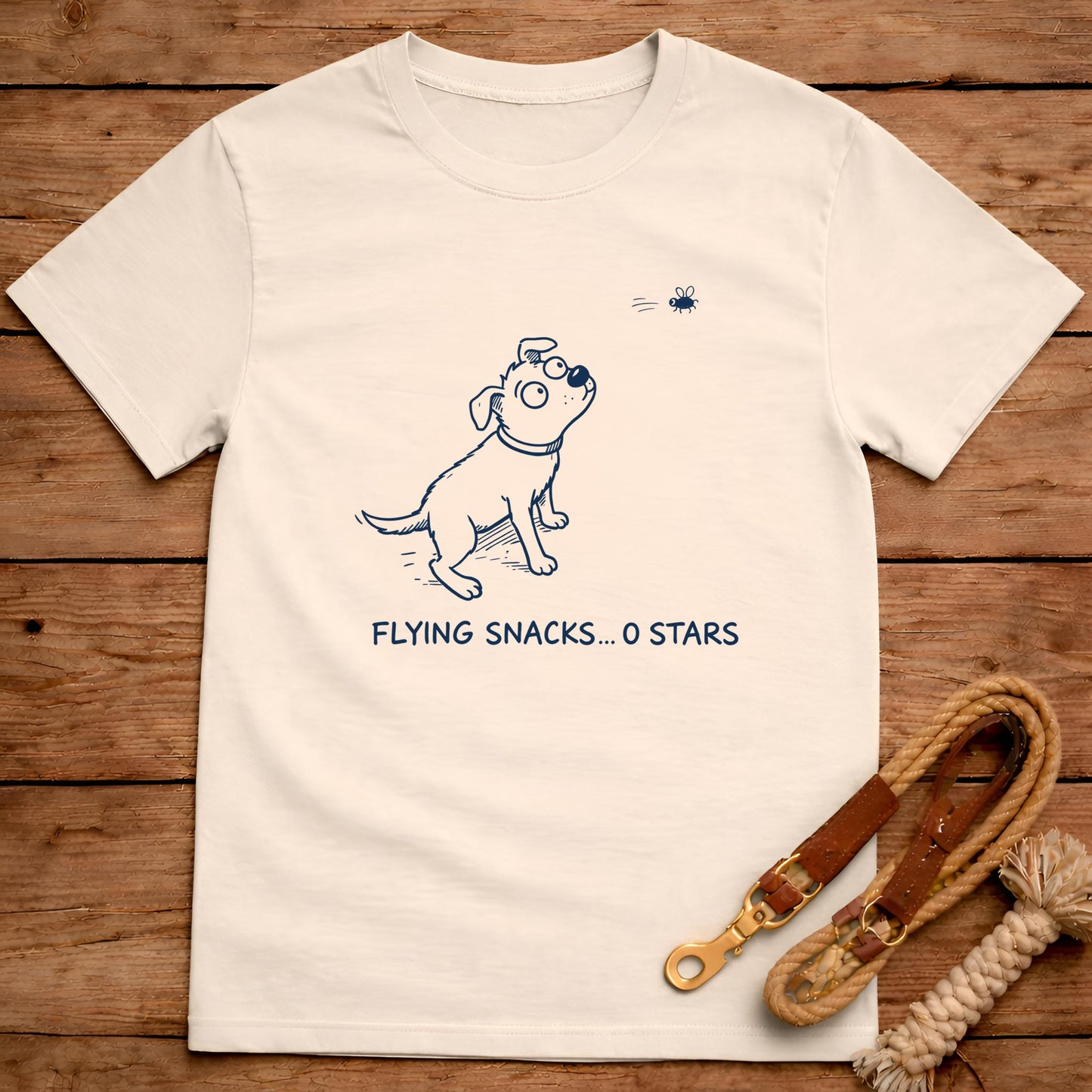 Flying Snacks 0 Stars T-Shirt