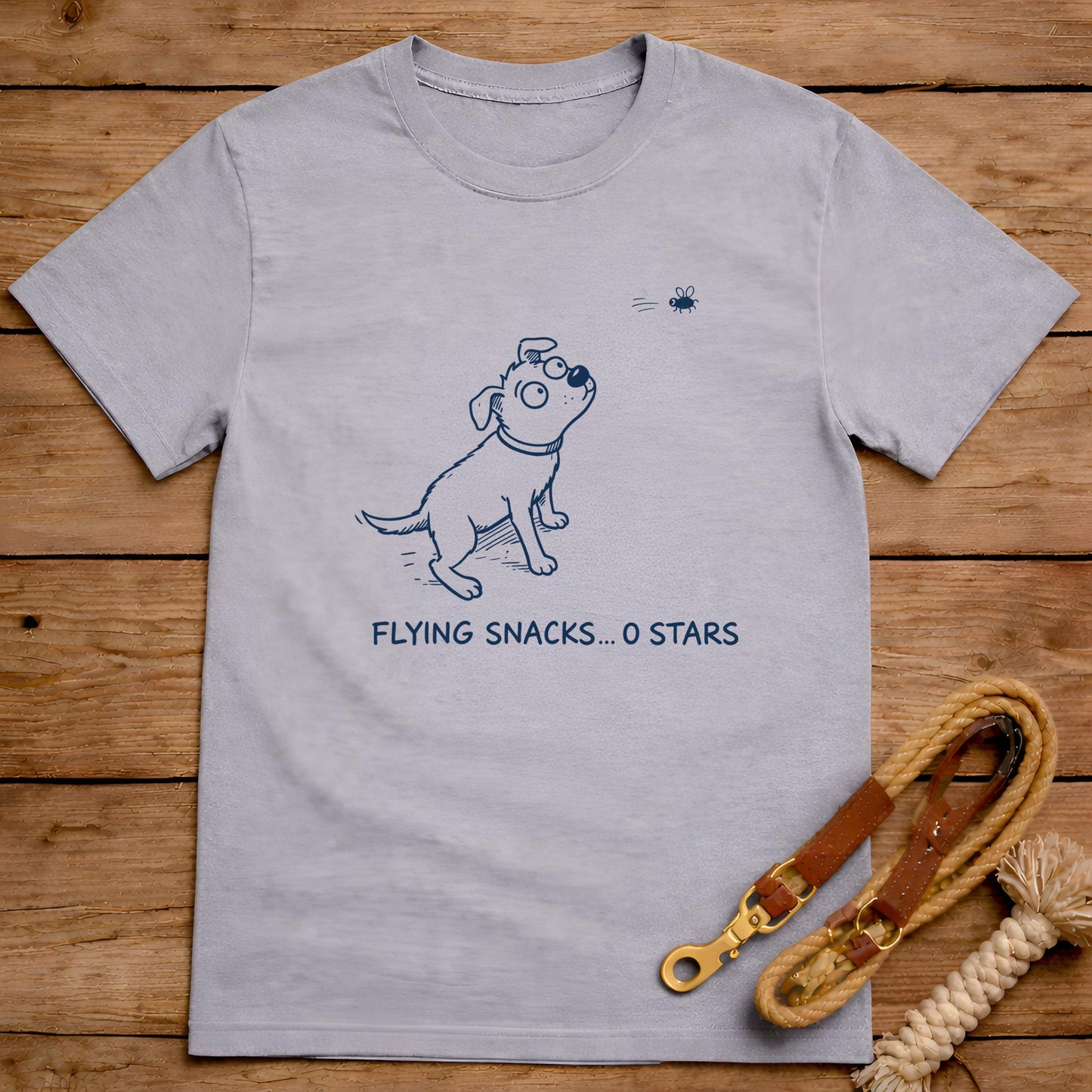 Flying Snacks 0 Stars T-Shirt
