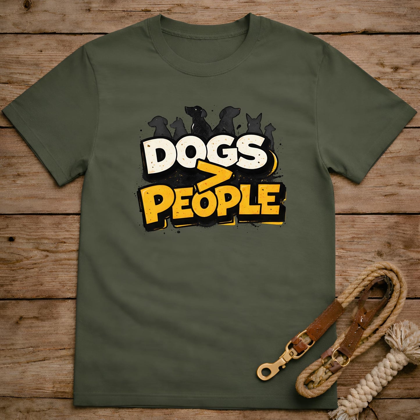 Dogs > People T-Shirt