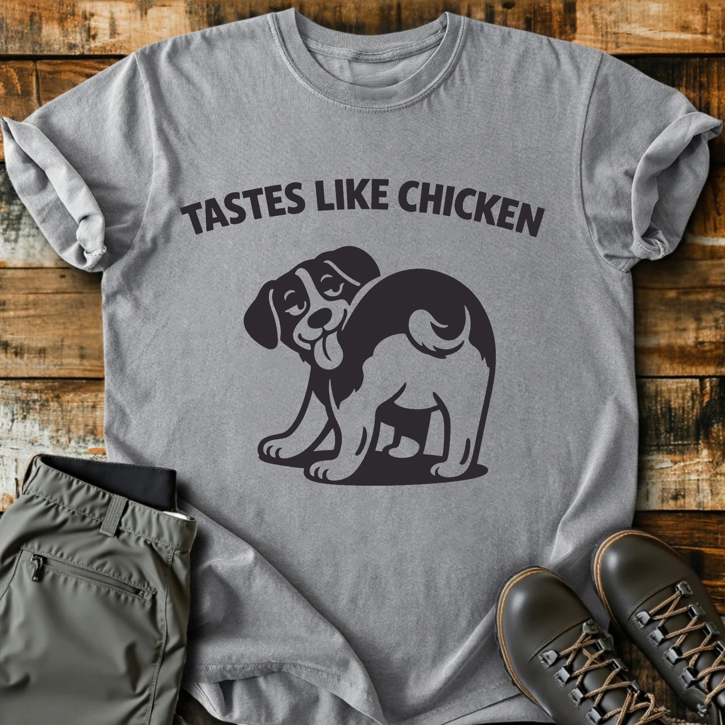 Tastes Like Chicken T-shirt