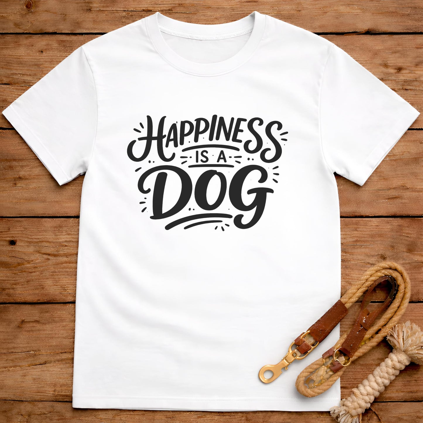 Happiness Is a Dog T-Shirt