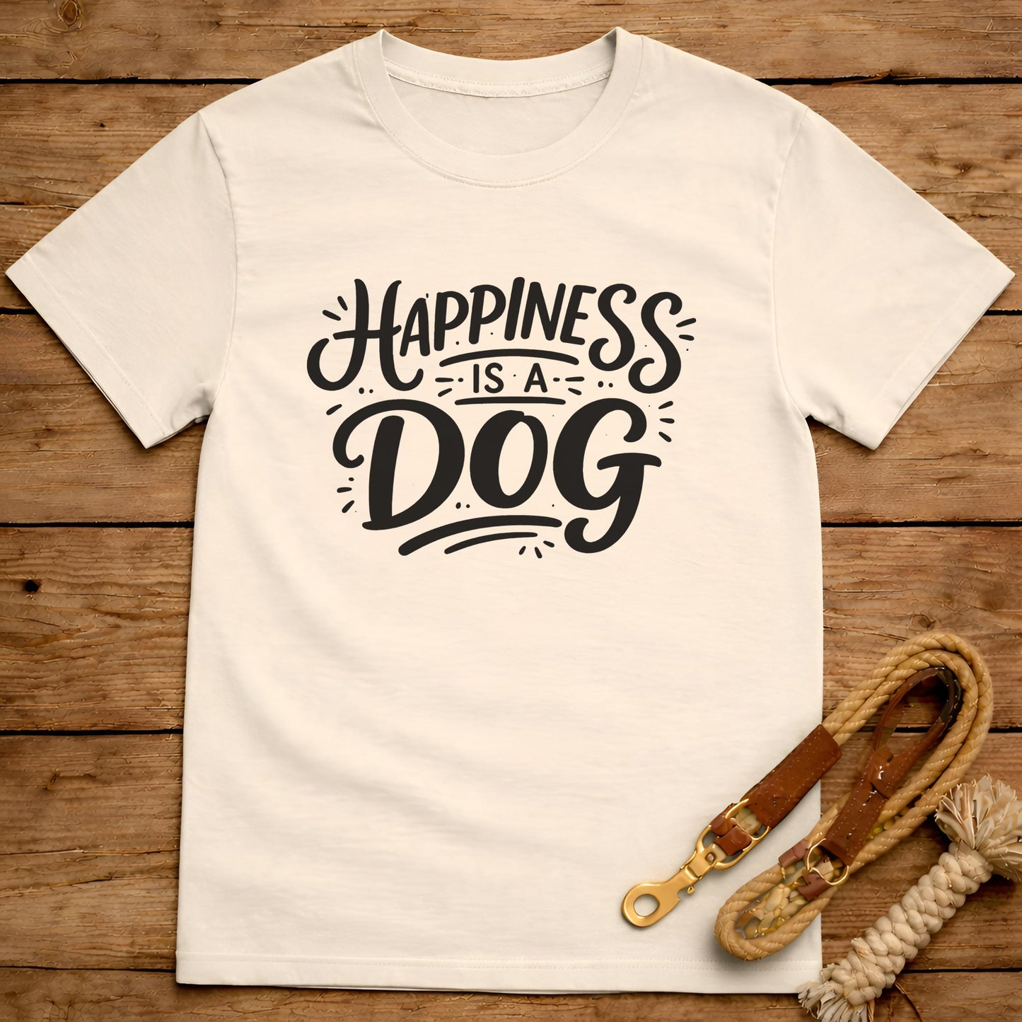Happiness Is a Dog T-Shirt