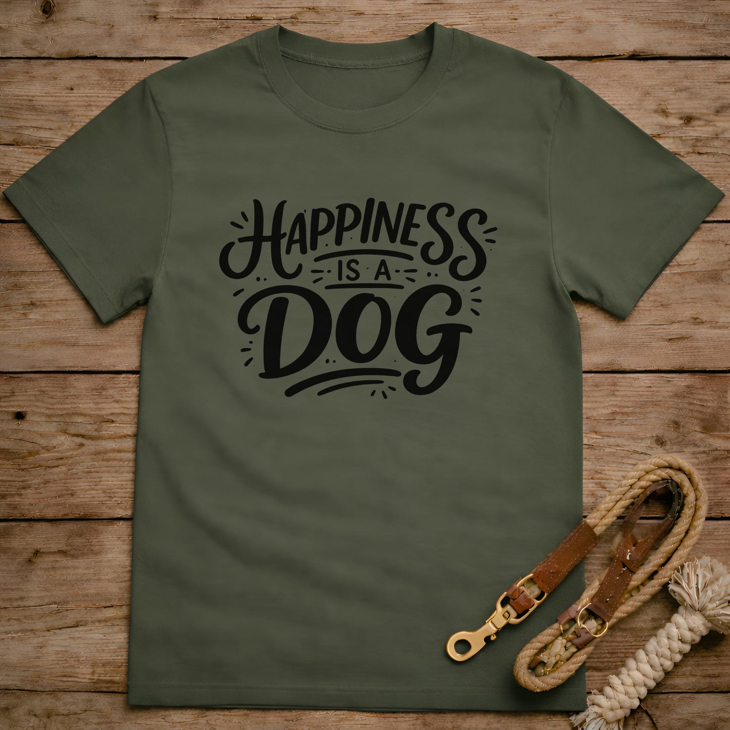 Happiness Is a Dog T-Shirt