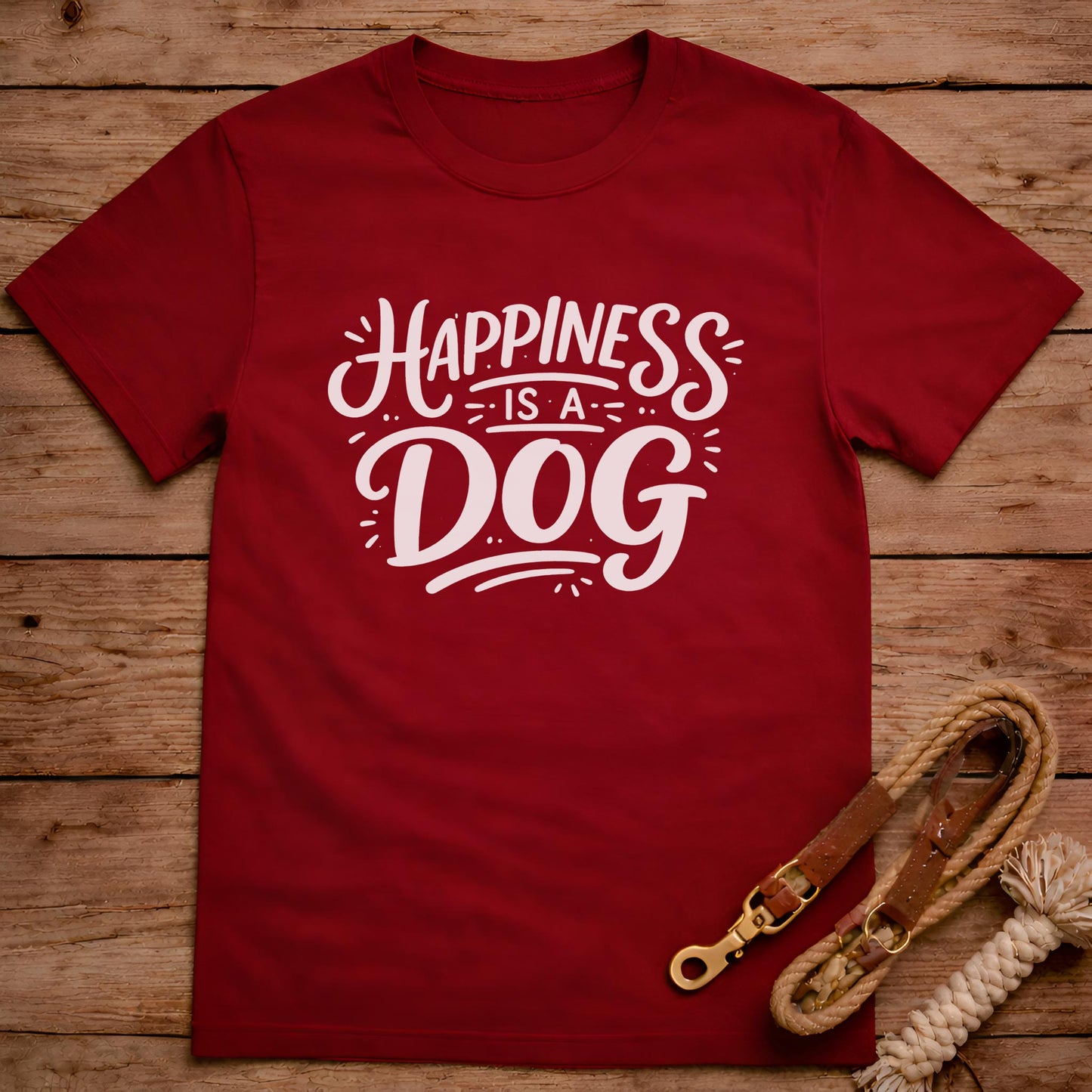 Happiness Is a Dog T-Shirt