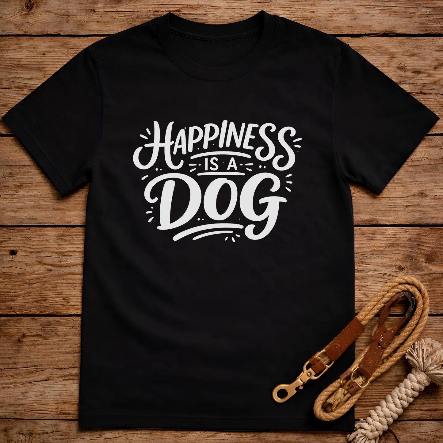 Happiness Is a Dog T-Shirt