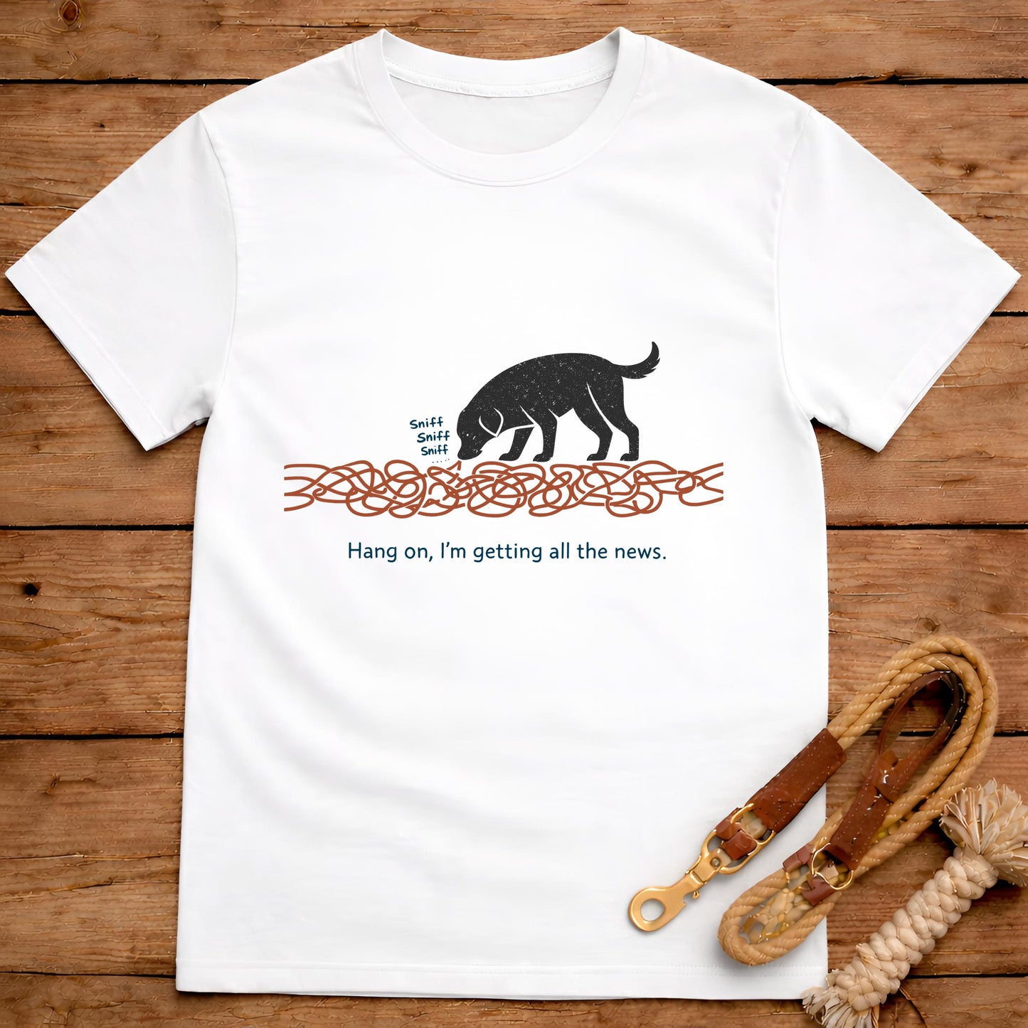 Hang On I’m Getting All the News T-Shirt