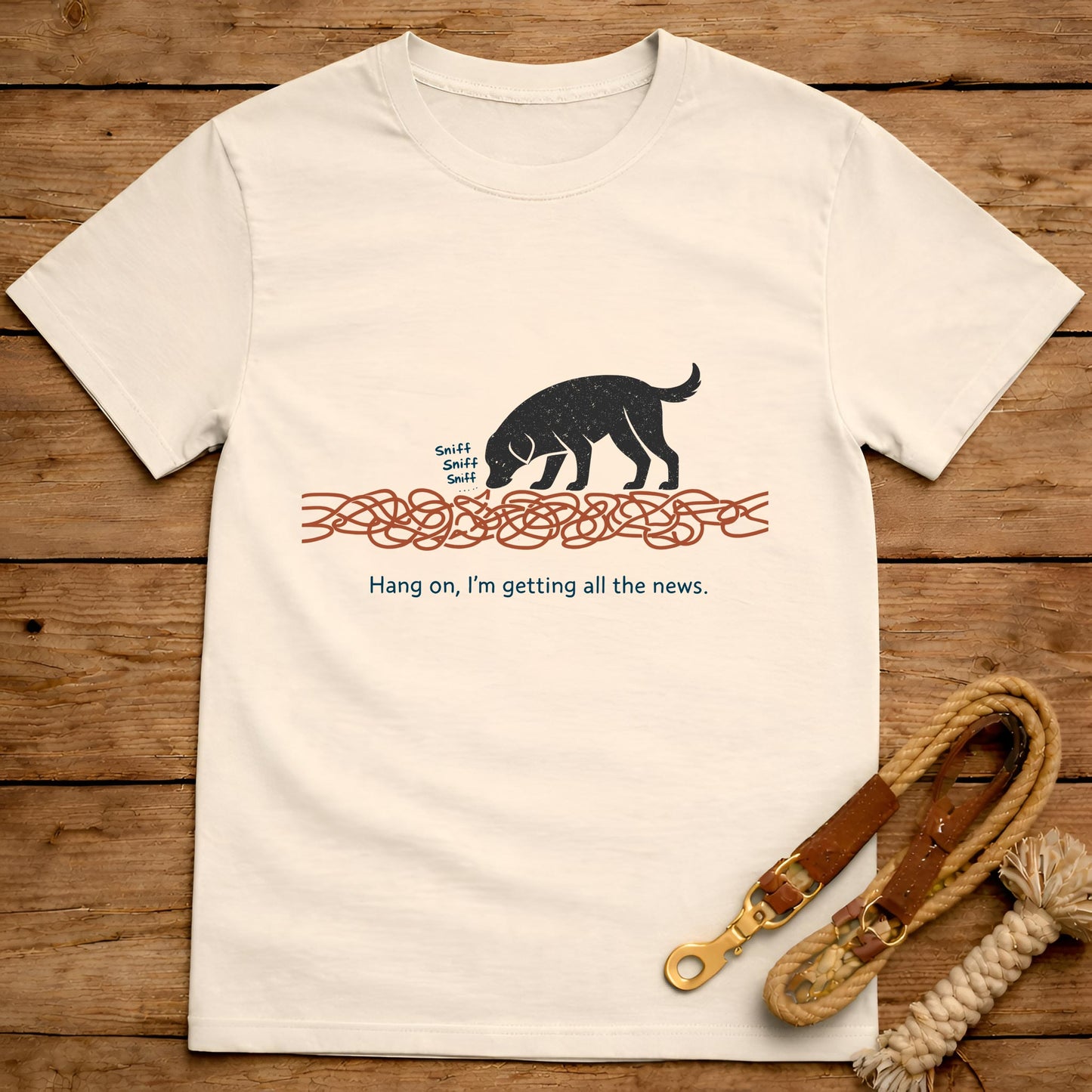 Hang On I’m Getting All the News T-Shirt