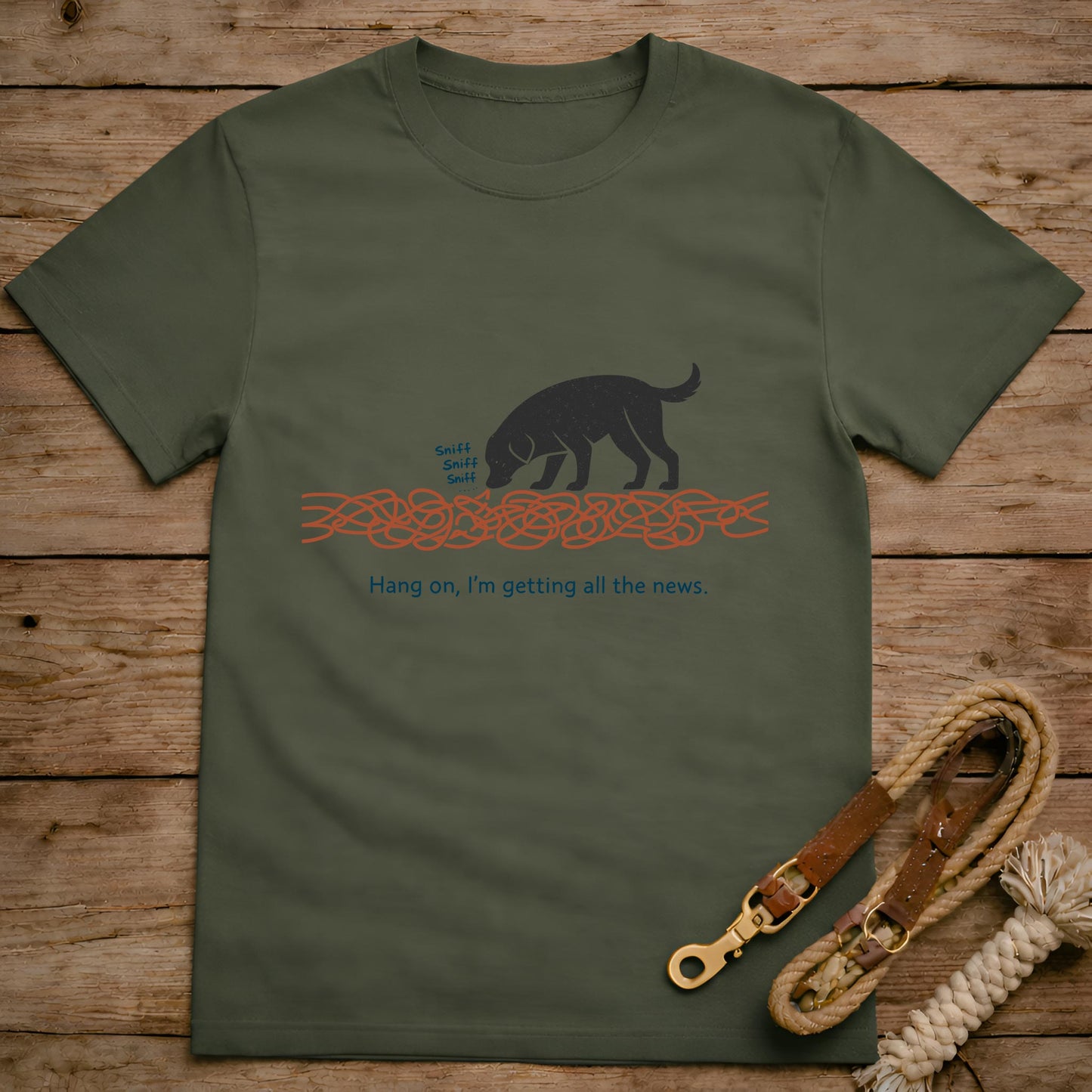 Hang On I’m Getting All the News T-Shirt