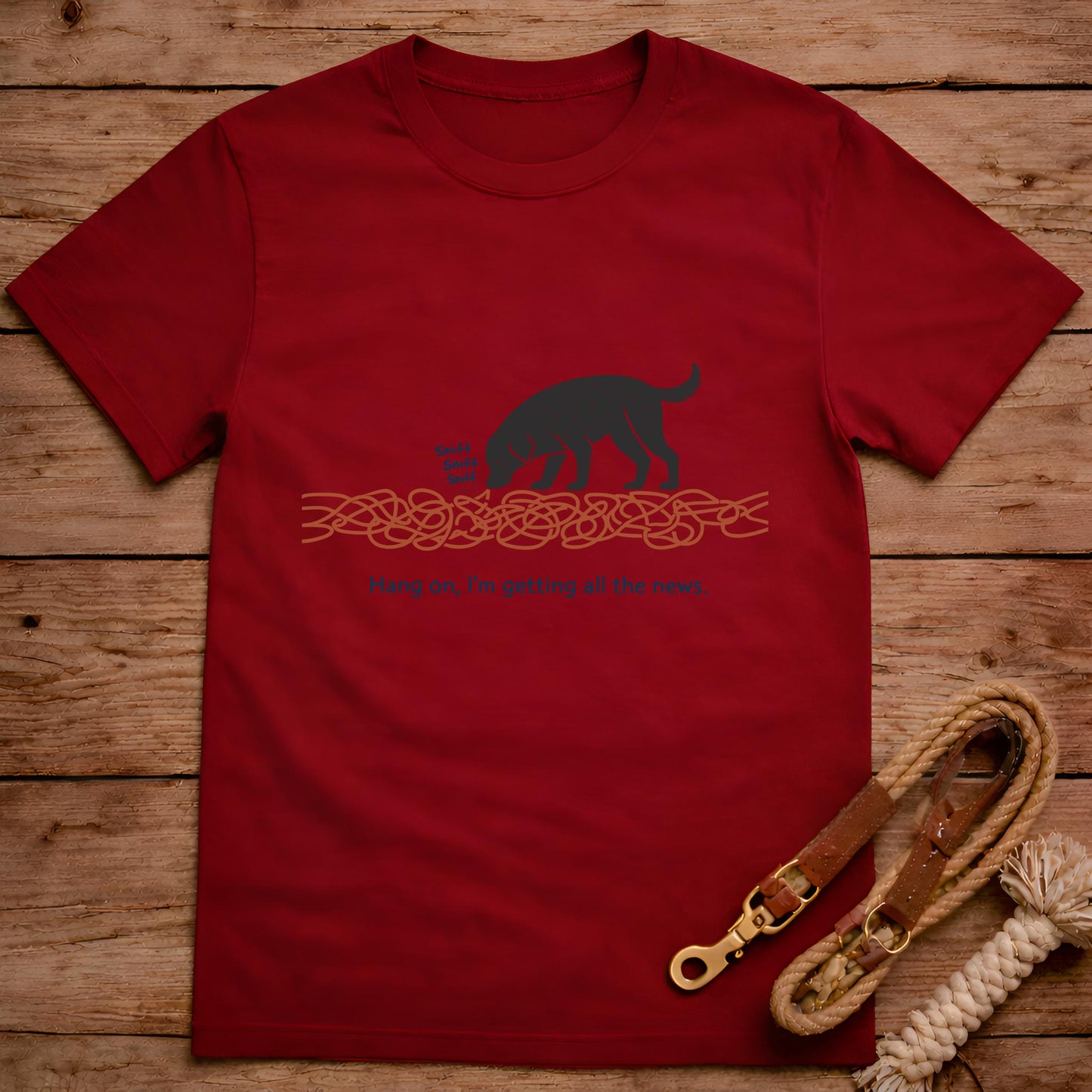 Hang On I’m Getting All the News T-Shirt