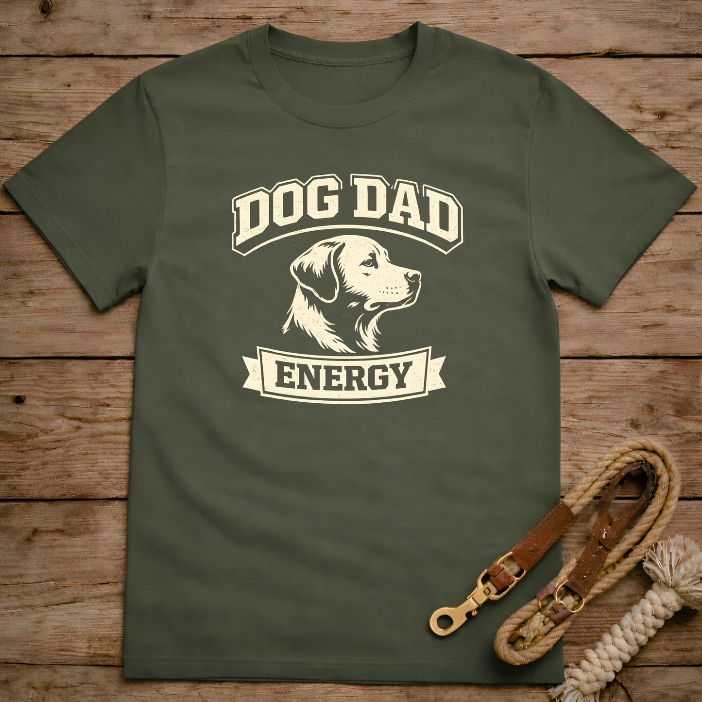 Dog Dad Energy T-Shirt