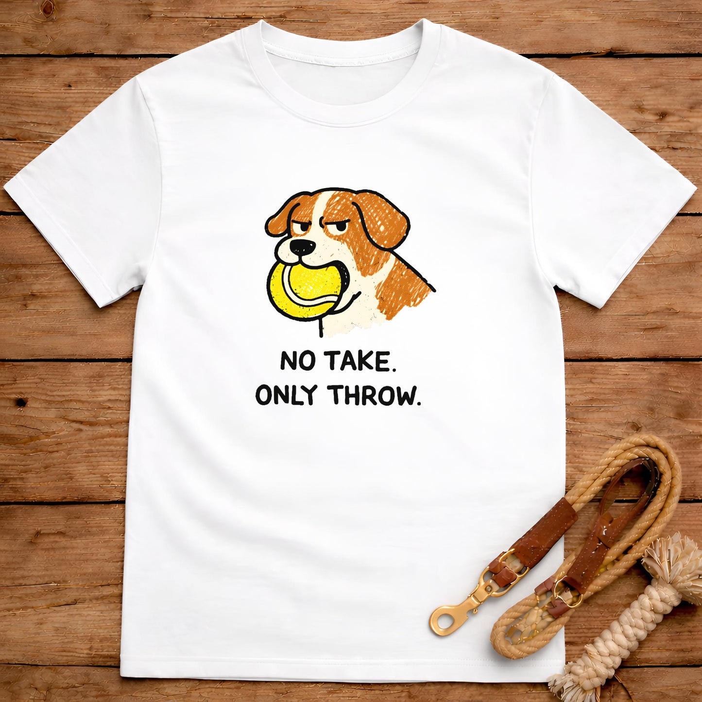 No Take Only Throw T-Shirt