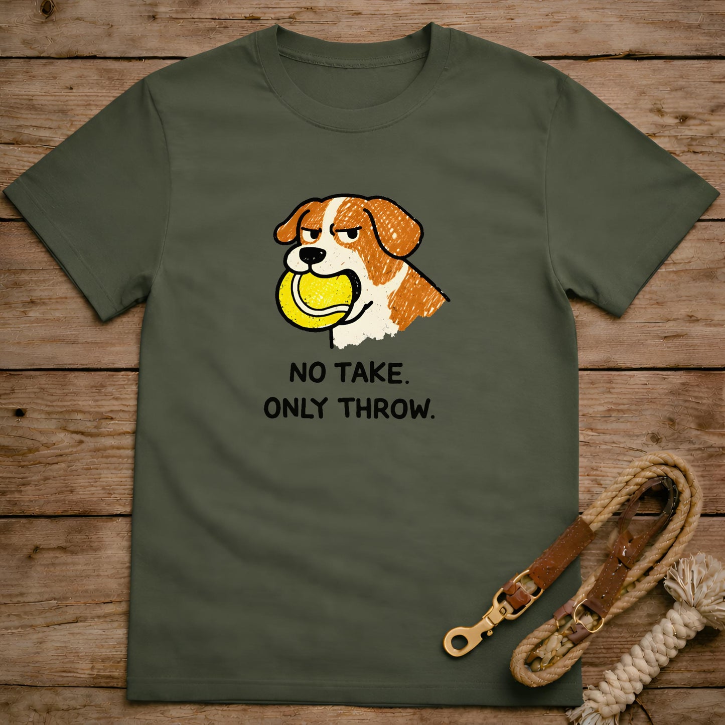 No Take Only Throw T-Shirt