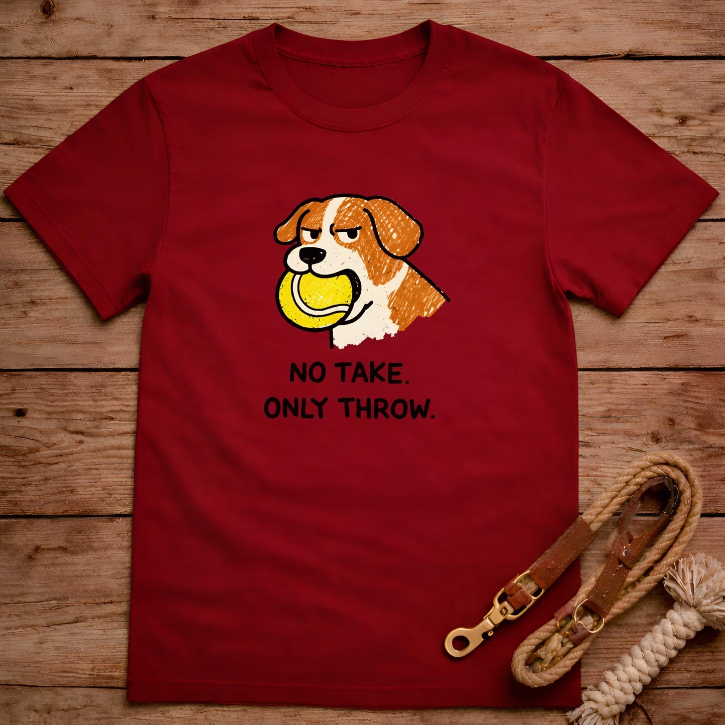 No Take Only Throw T-Shirt