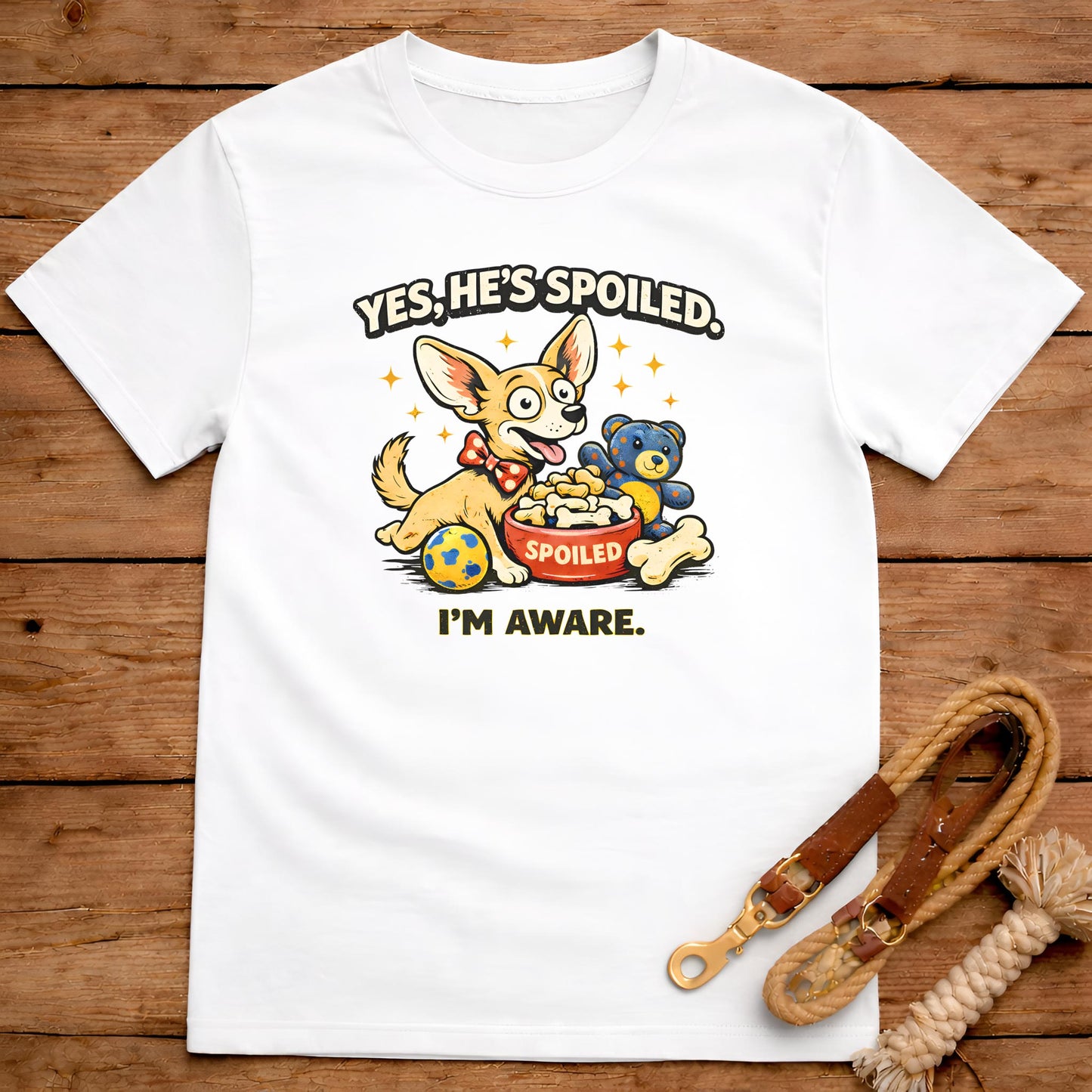 Yes He’s Spoiled I’m Aware T-Shirt