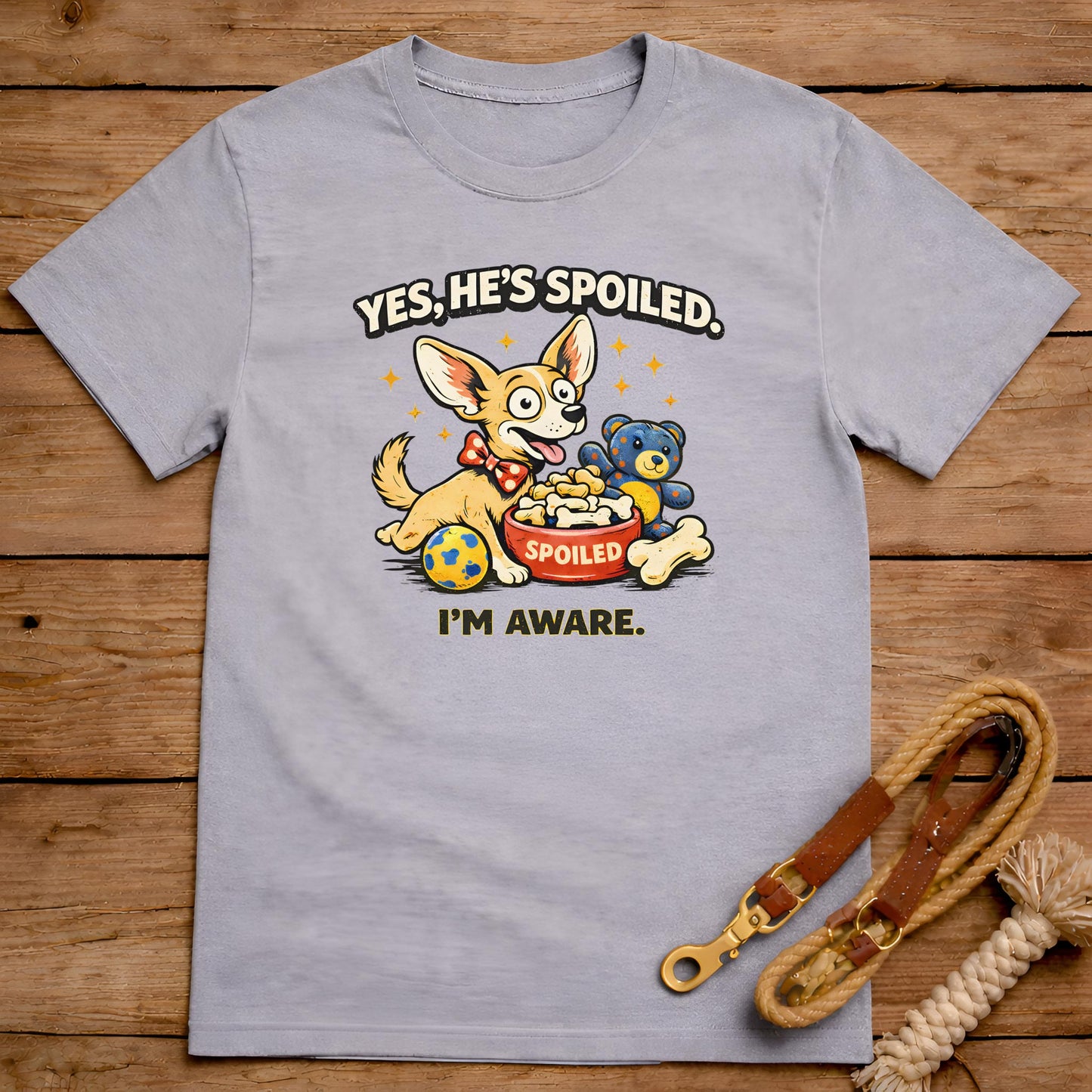 Yes He’s Spoiled I’m Aware T-Shirt