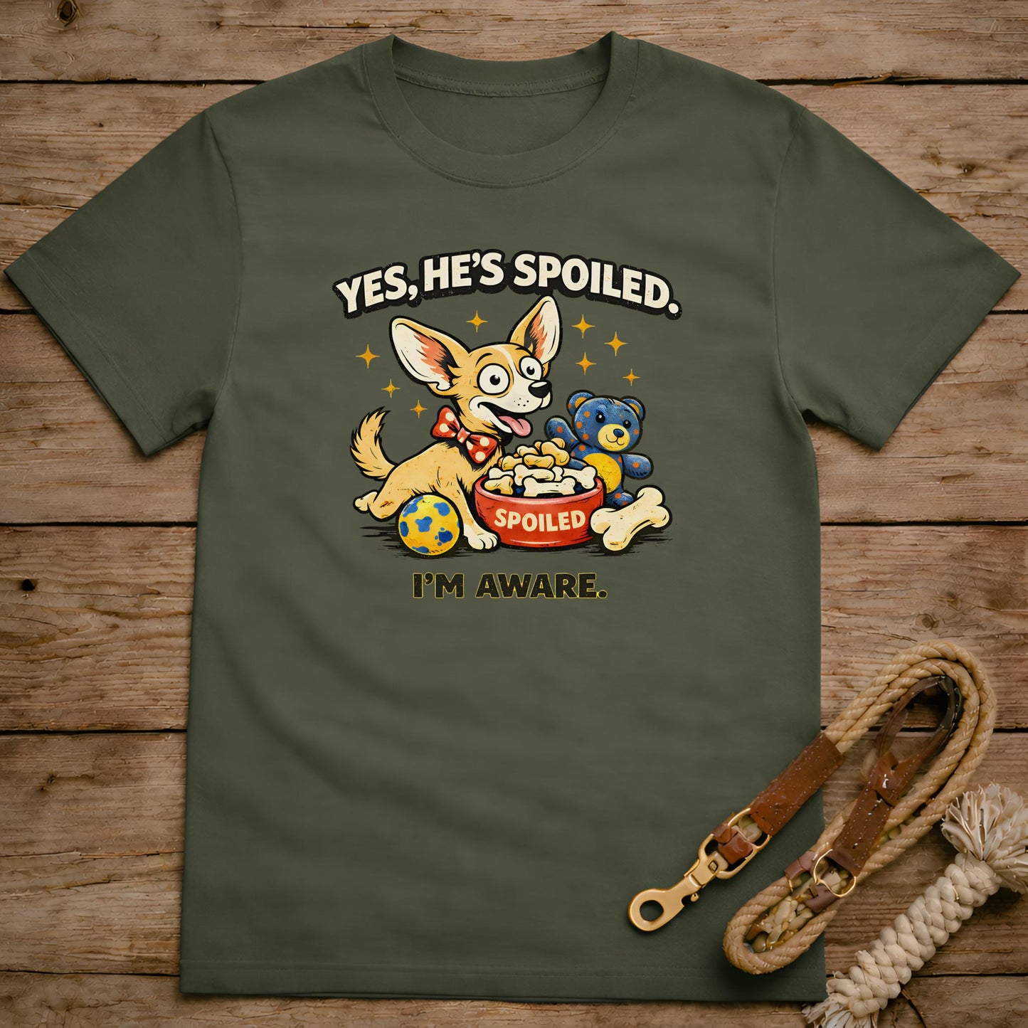 Yes He’s Spoiled I’m Aware T-Shirt