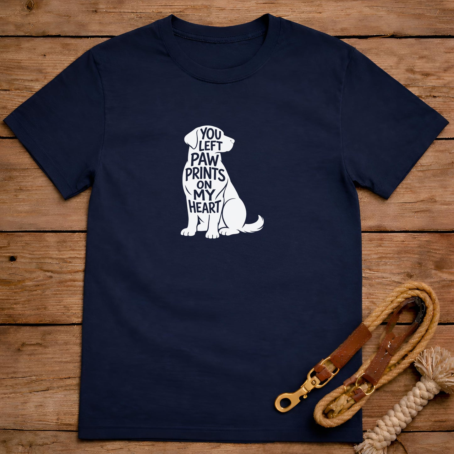 You Left Paw Prints T-Shirt