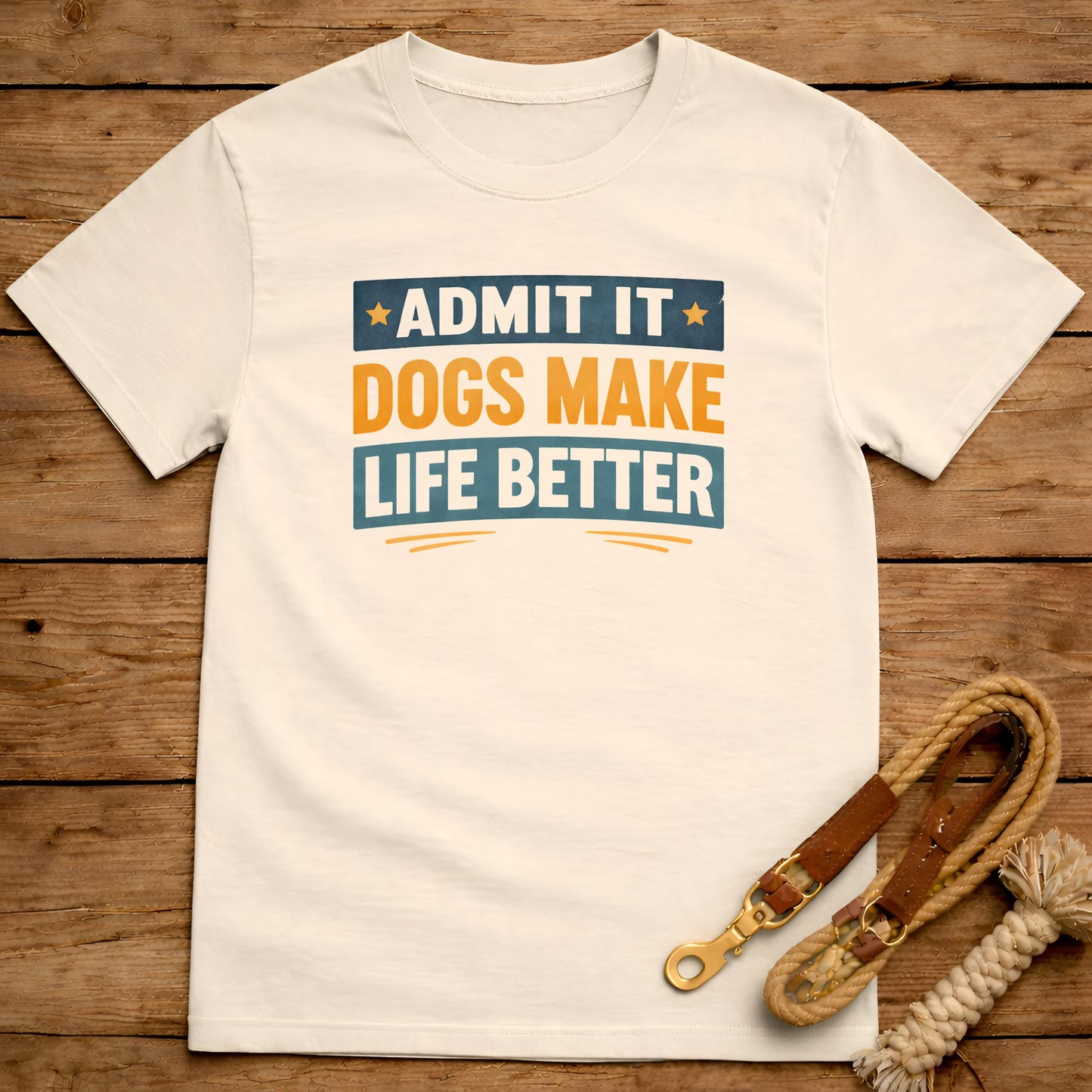 Dogs Make Life Better T-Shirt