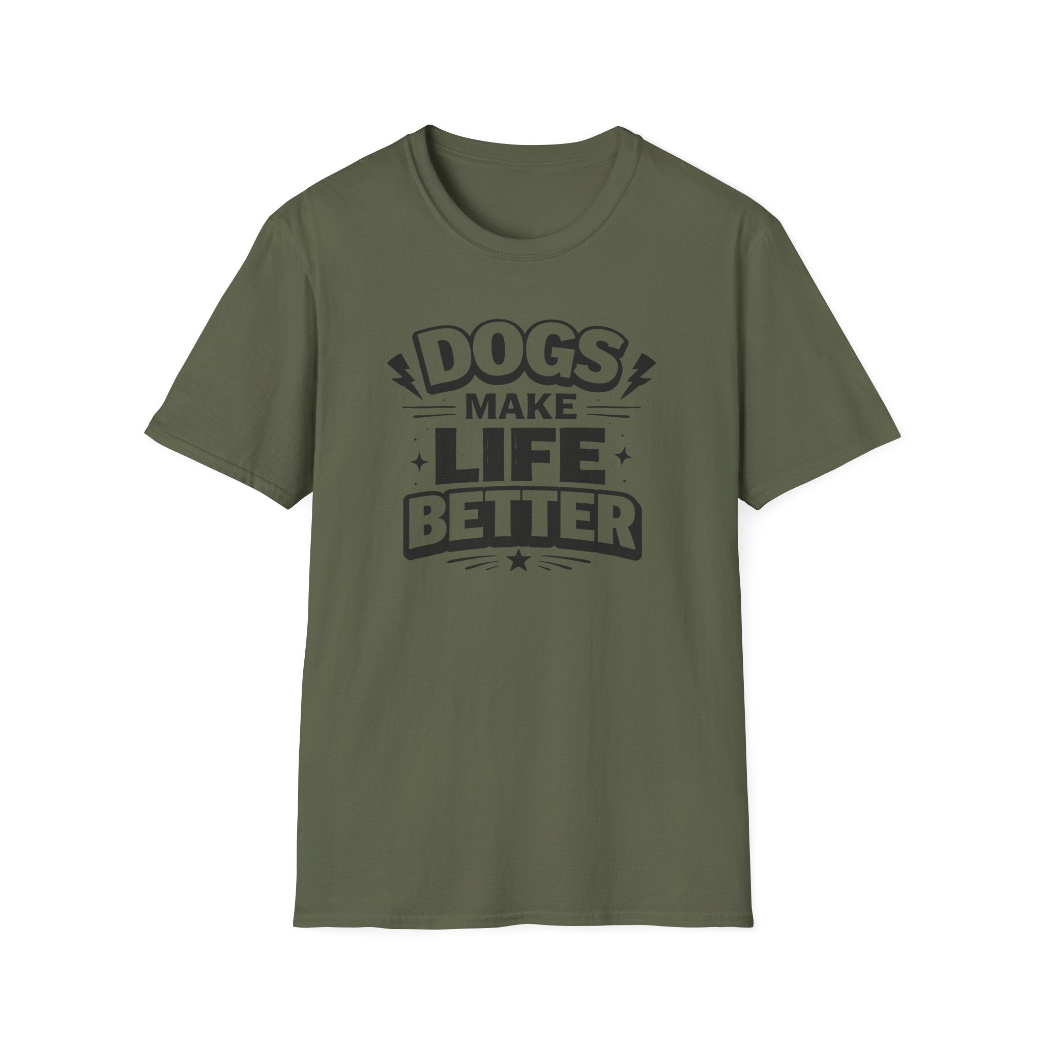 Dogs Make Life Better T-Shirt