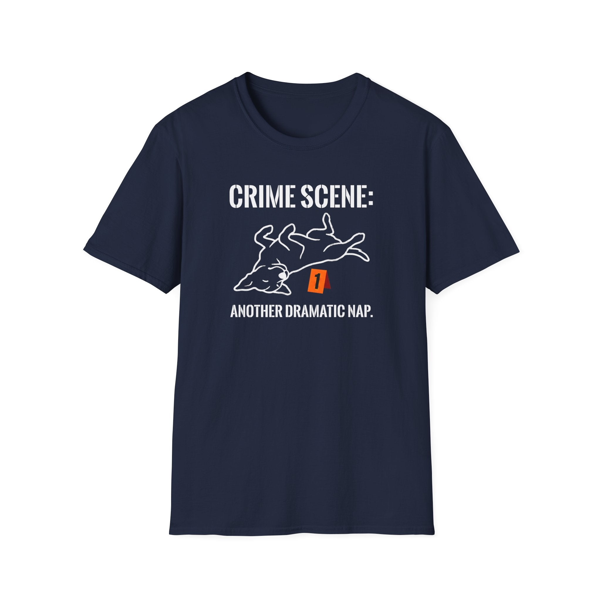Crime Scene Another Dramatic Nap T-Shirt