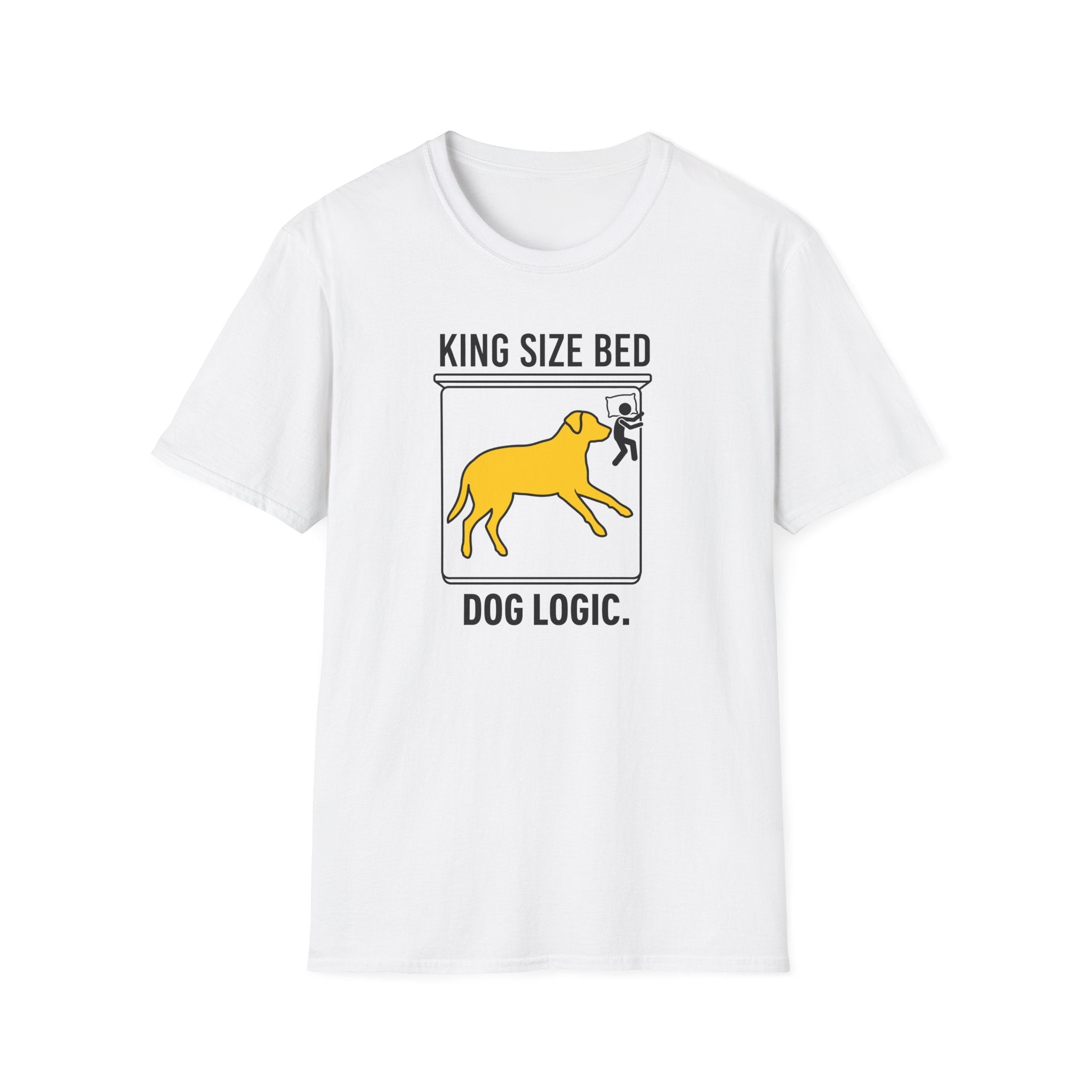 King Size Bed Dog Logic T-Shirt