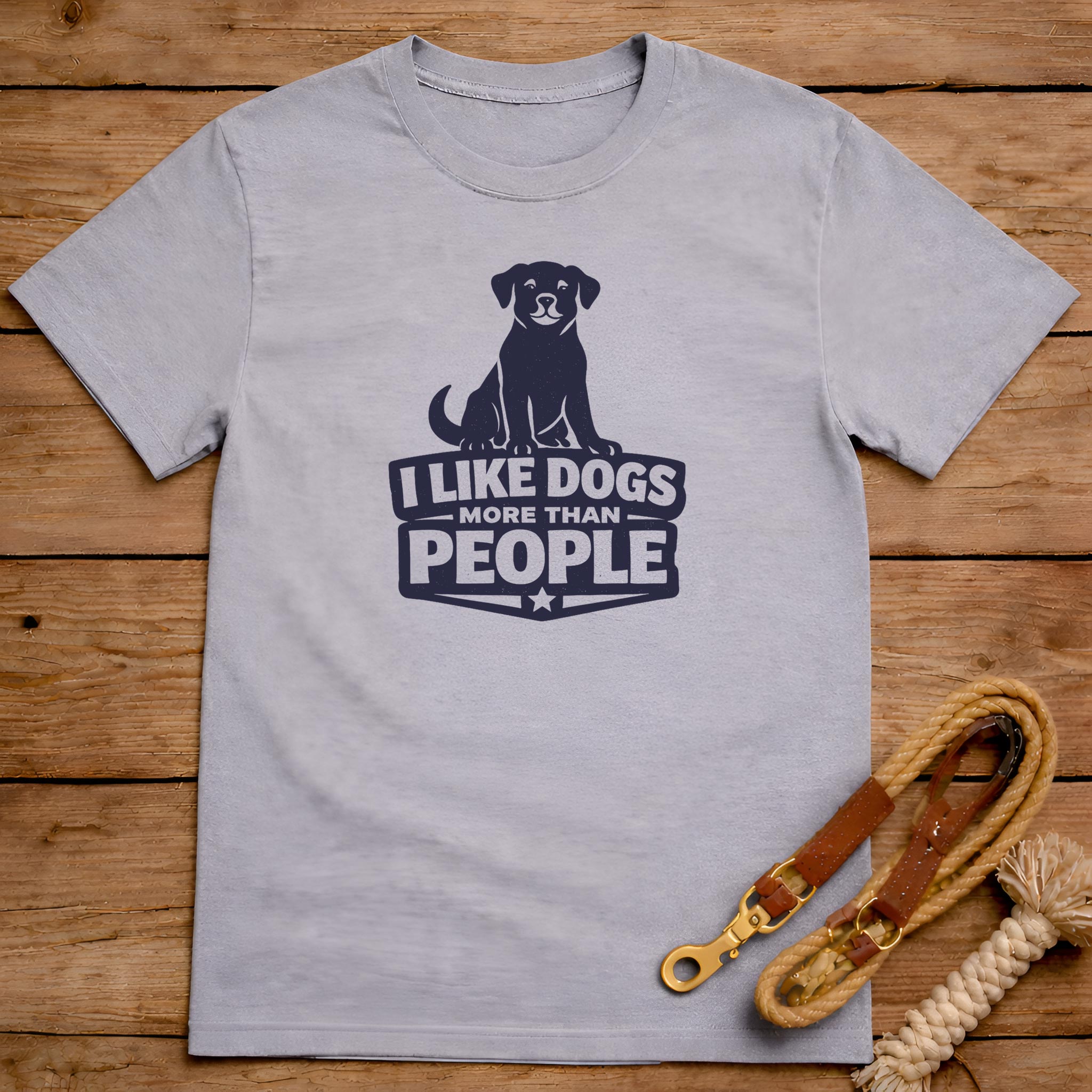 I Like Dogs More Than People T-Shirt