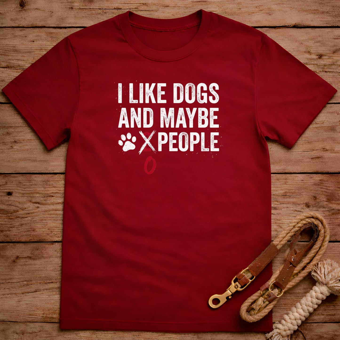 I Like Dogs And Maybe 0 People T-Shirt