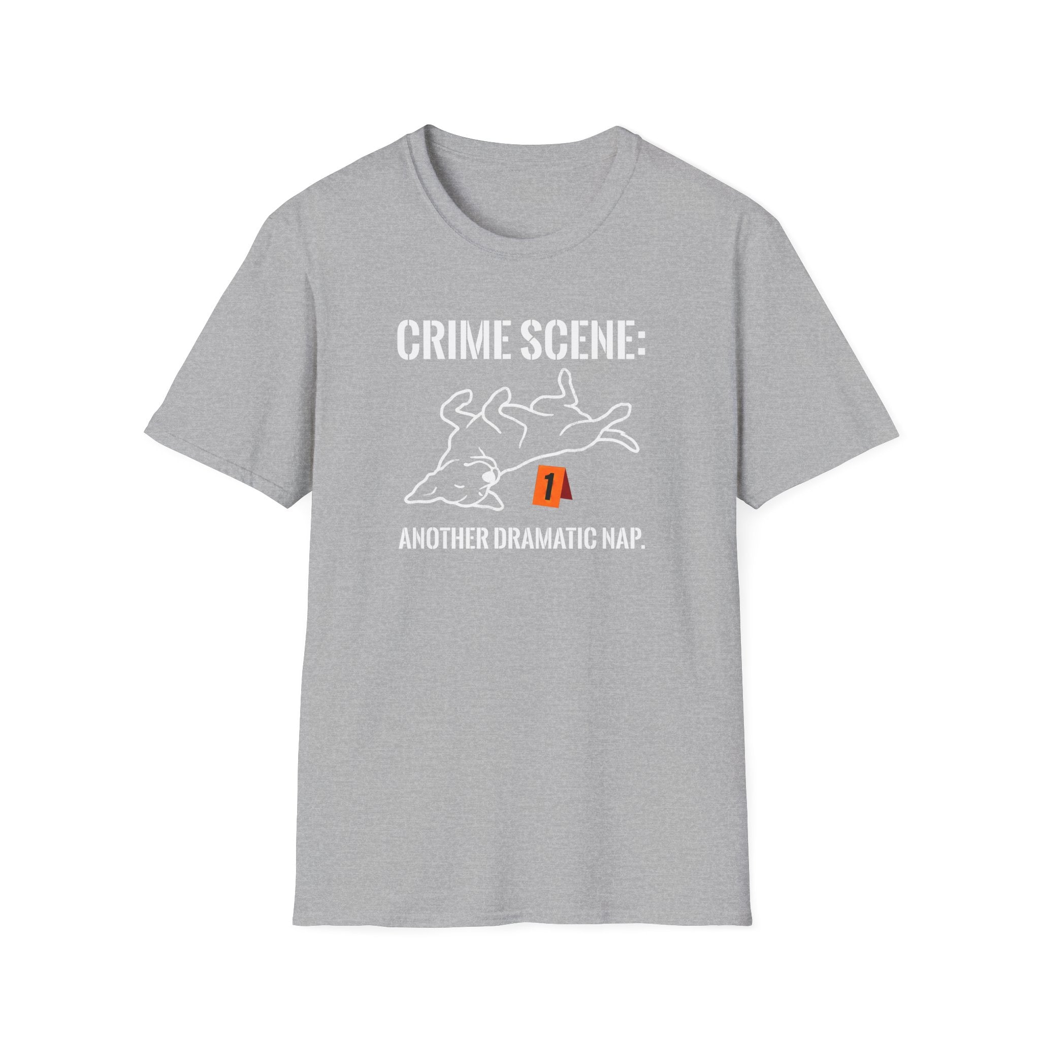 Crime Scene Another Dramatic Nap T-Shirt