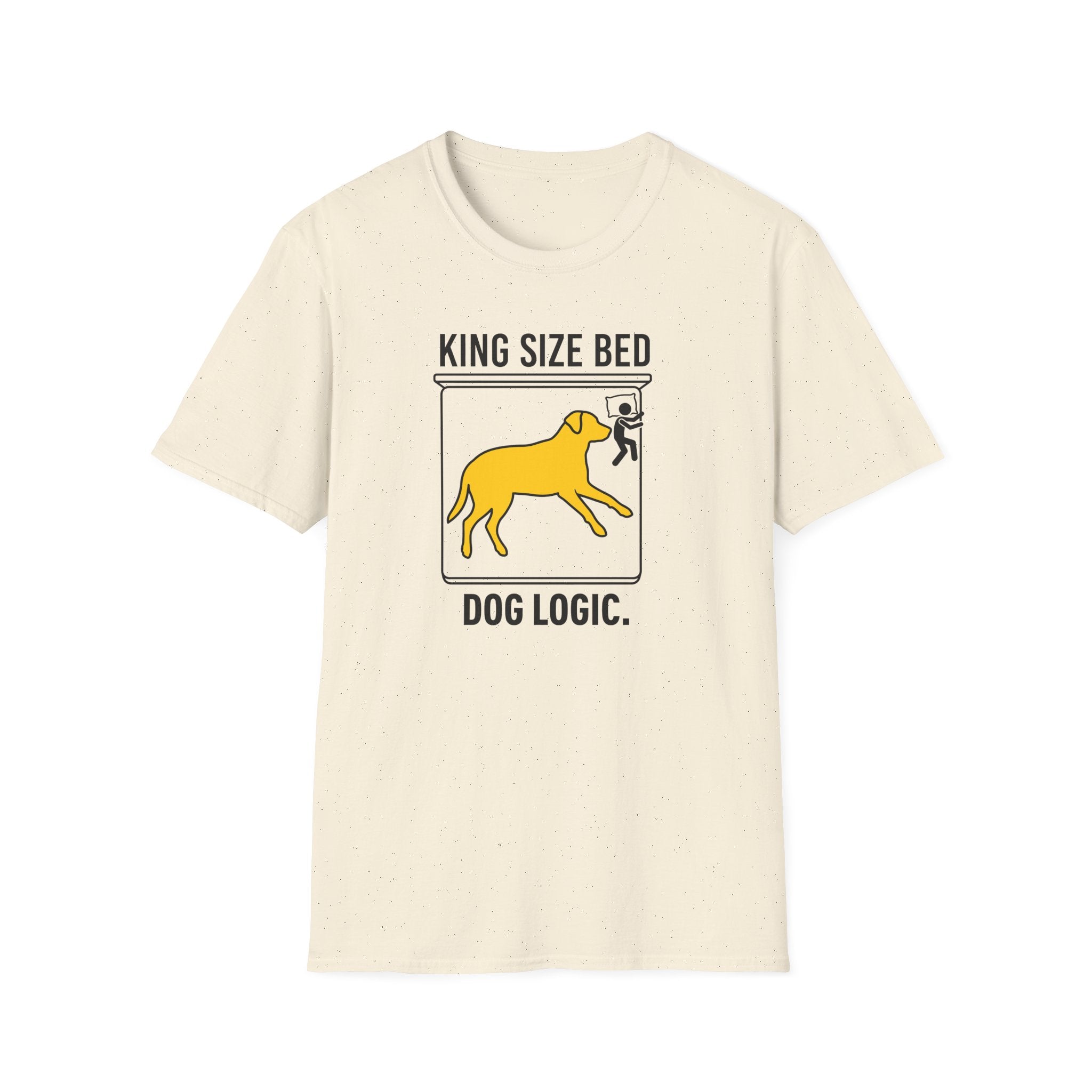 King Size Bed Dog Logic T-Shirt