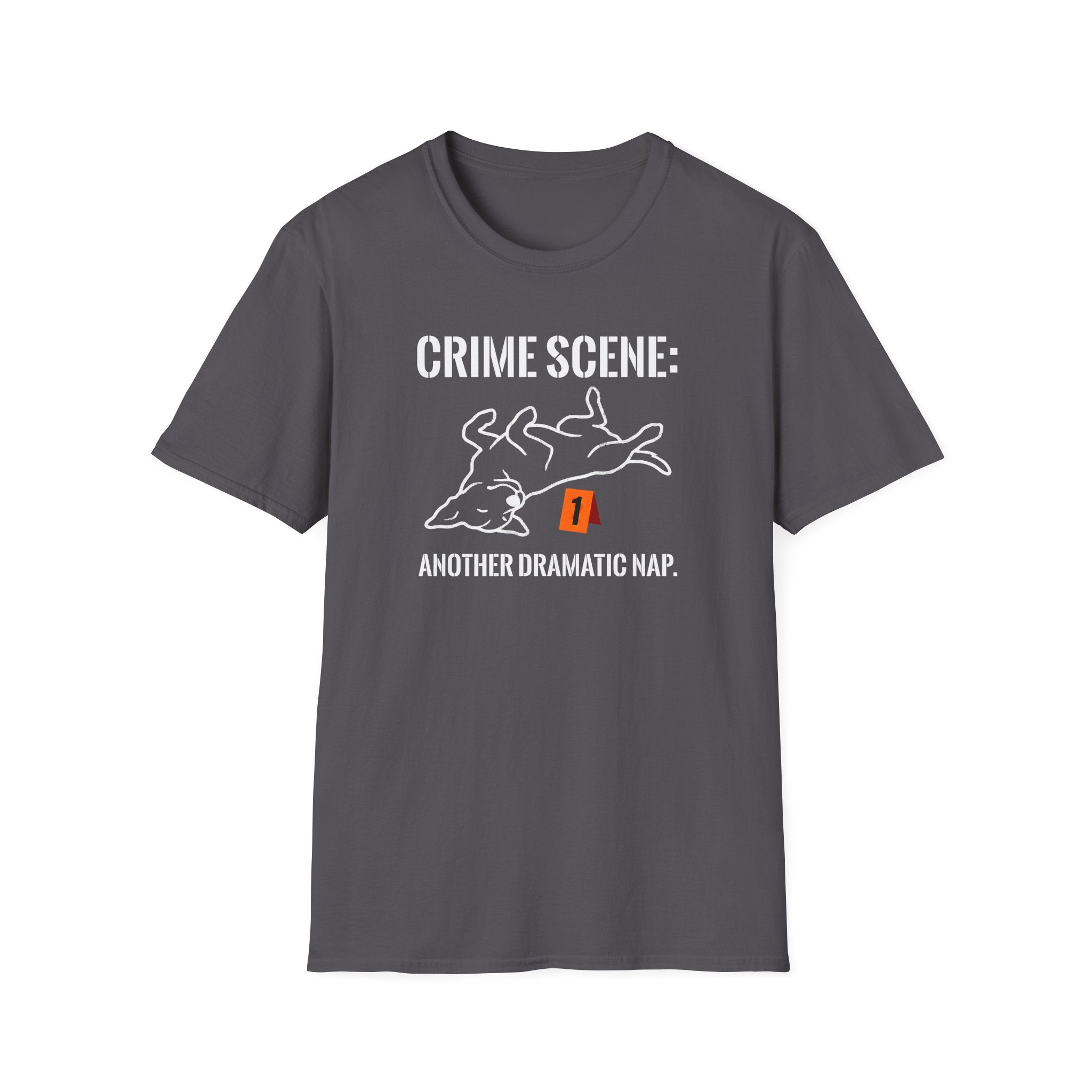 Crime Scene Another Dramatic Nap T-Shirt