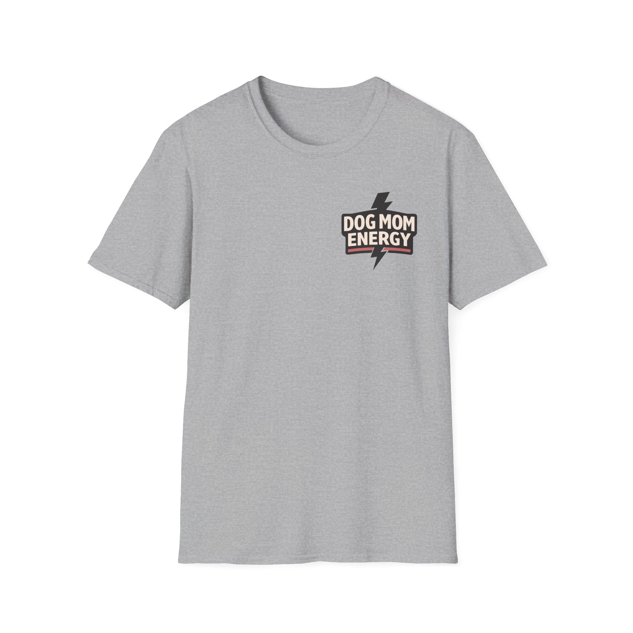 Dog Mom Energy Chest T-Shirt