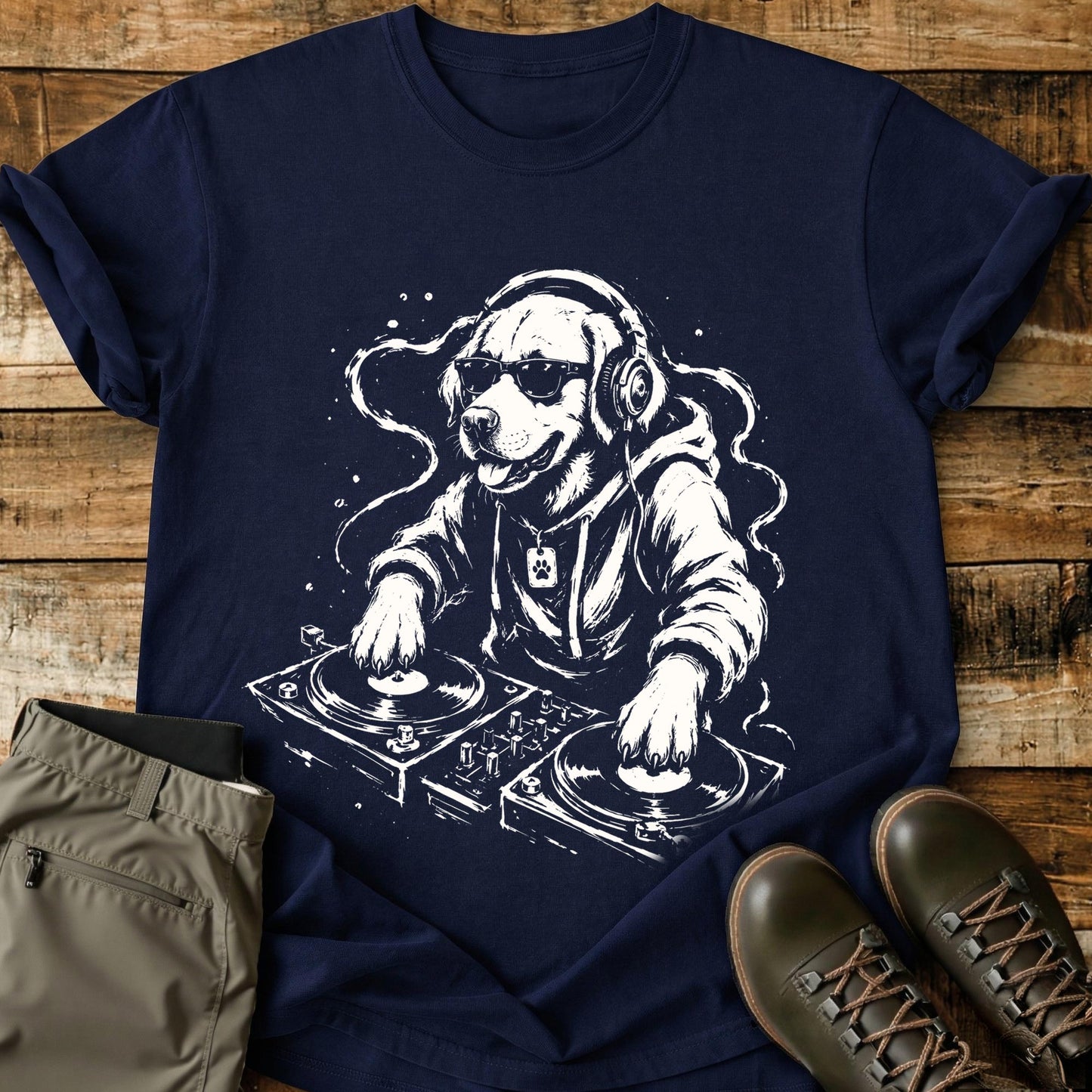 DJ Dog T-Shirt