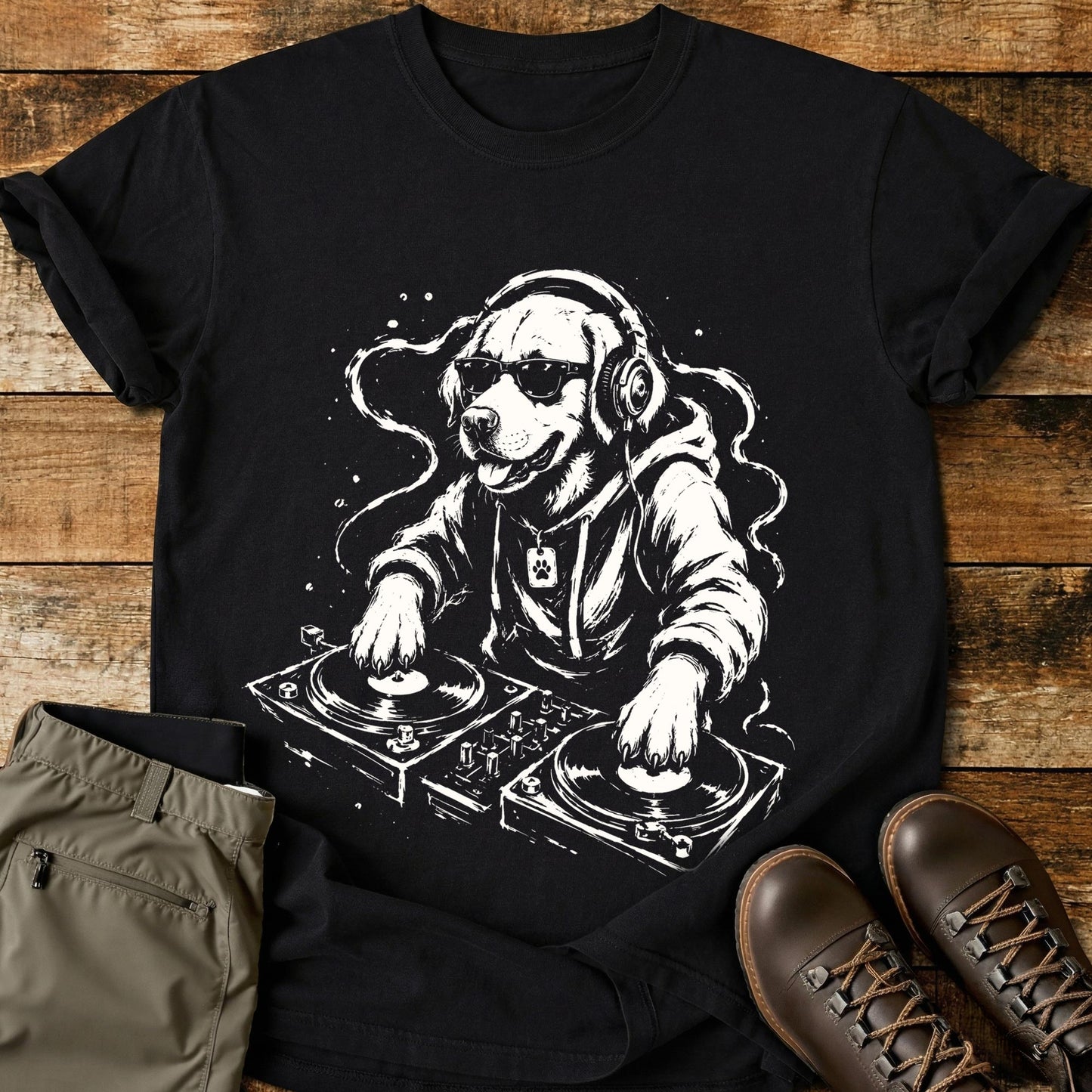 DJ Dog T-Shirt