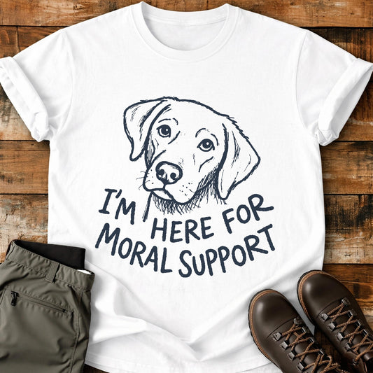I’m Here For Moral Support T-Shirt