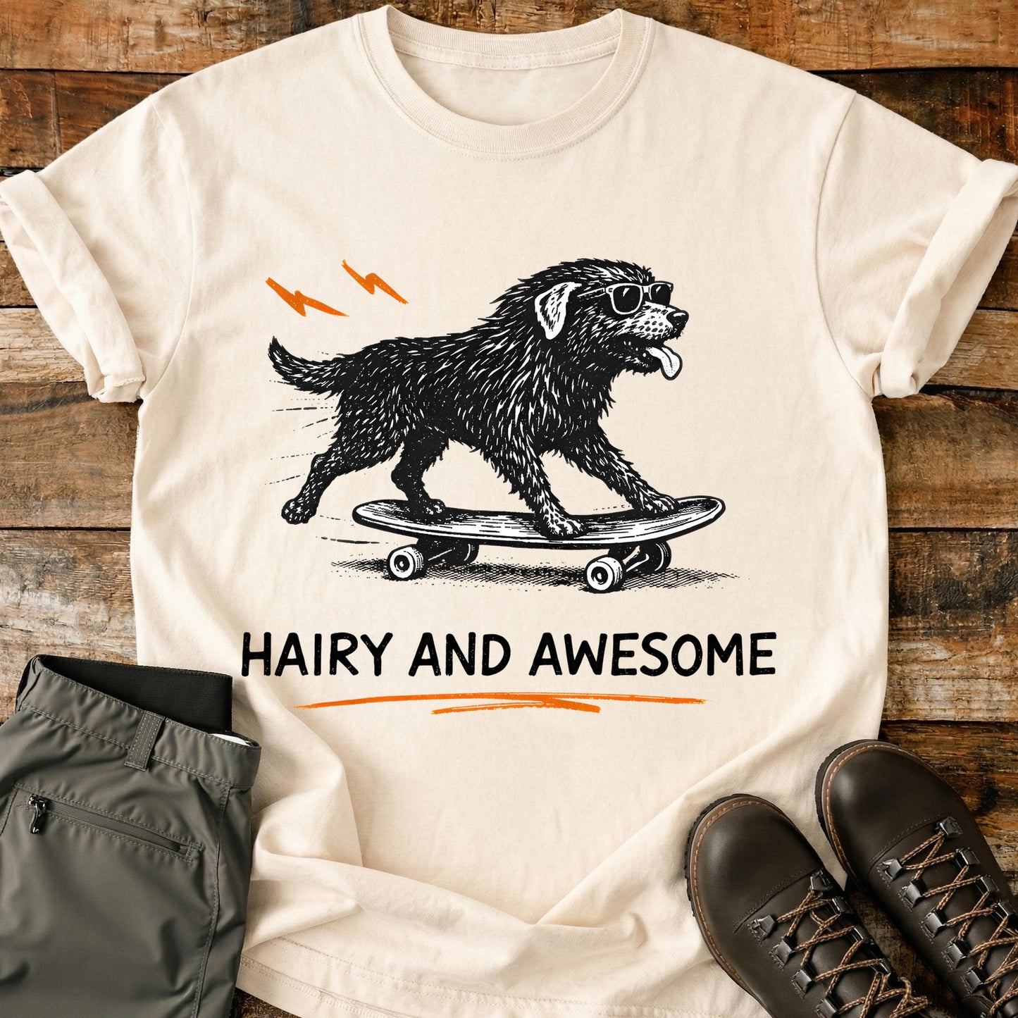Hairy And Awesome T-Shirt