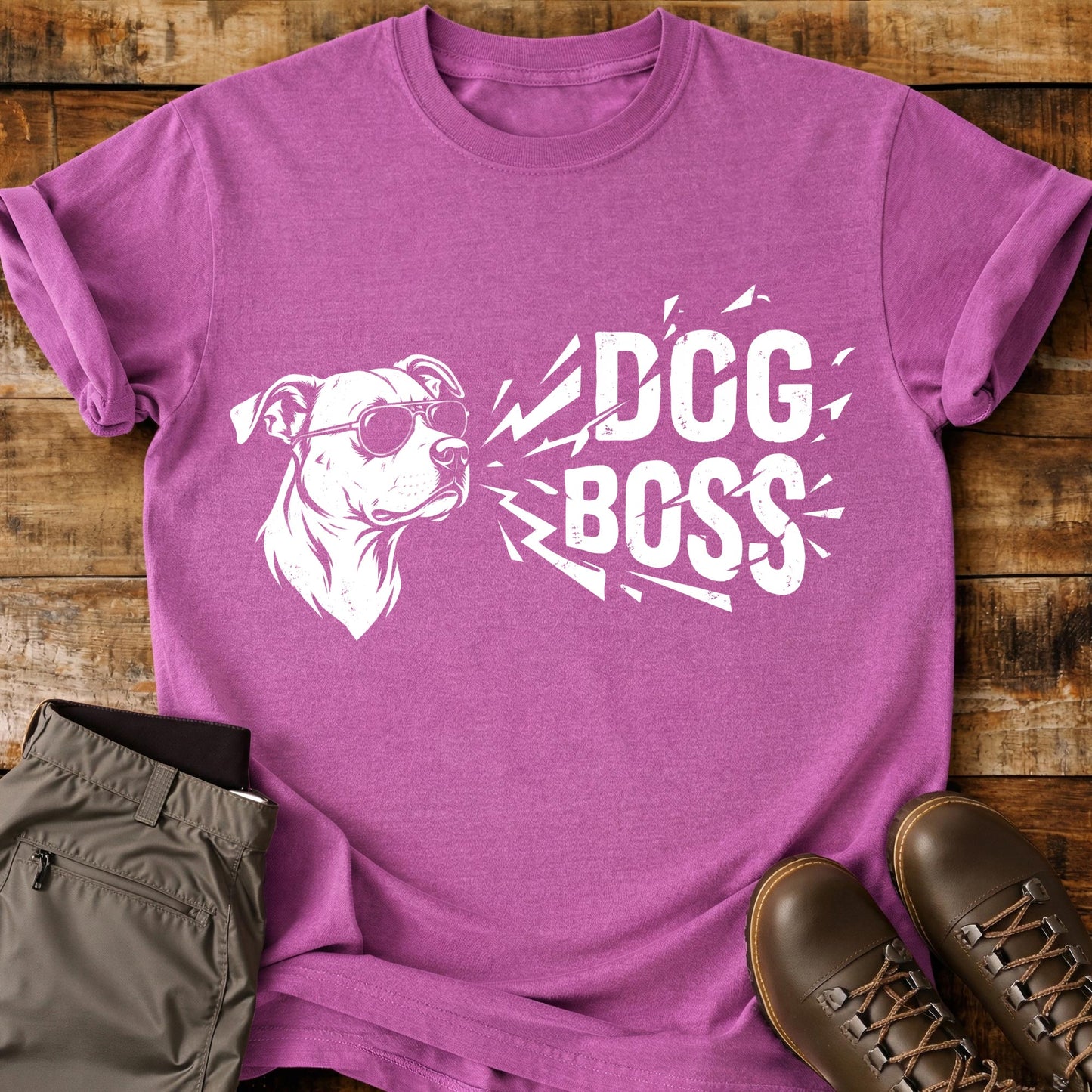 Dog Boss Smash T-Shirt