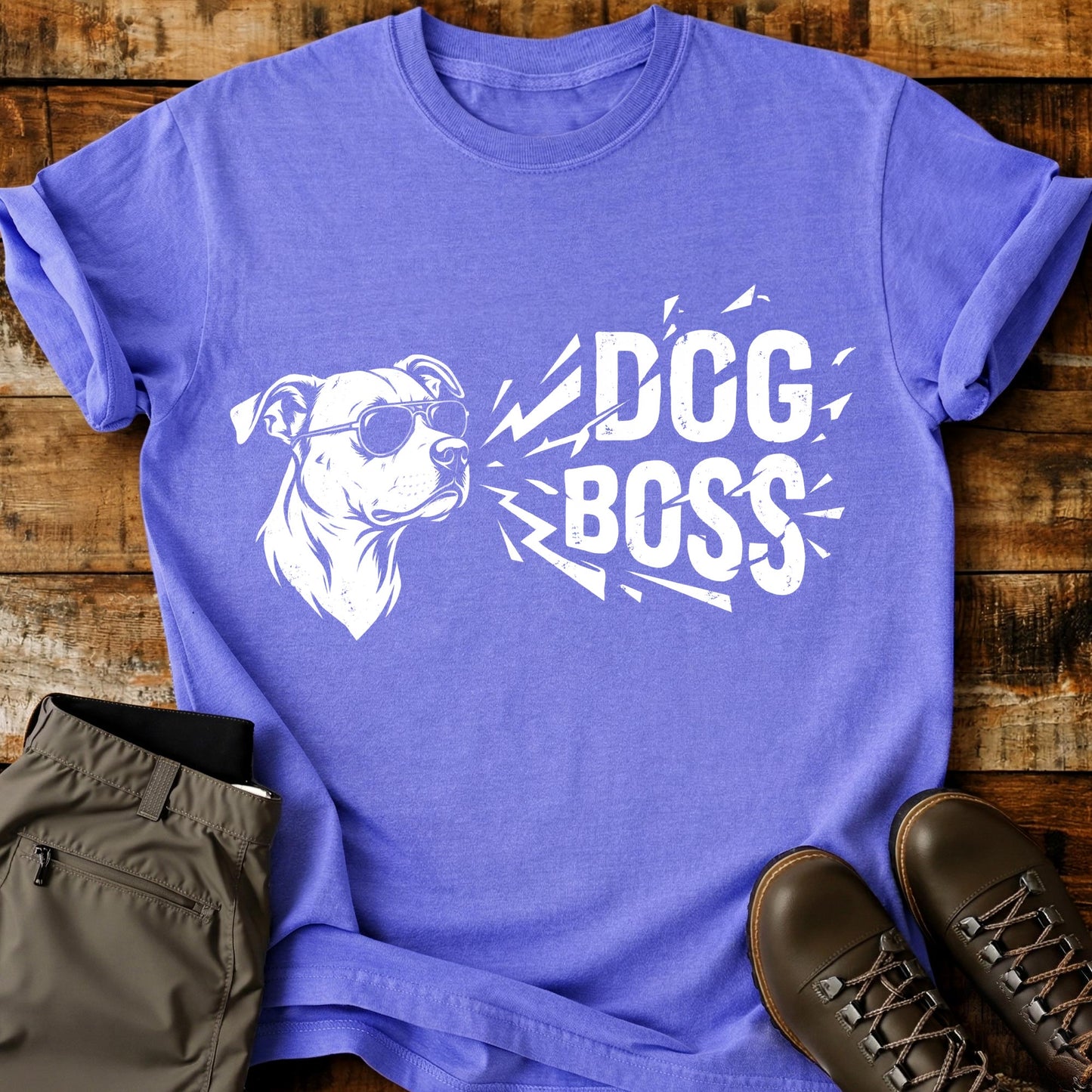 Dog Boss Smash T-Shirt
