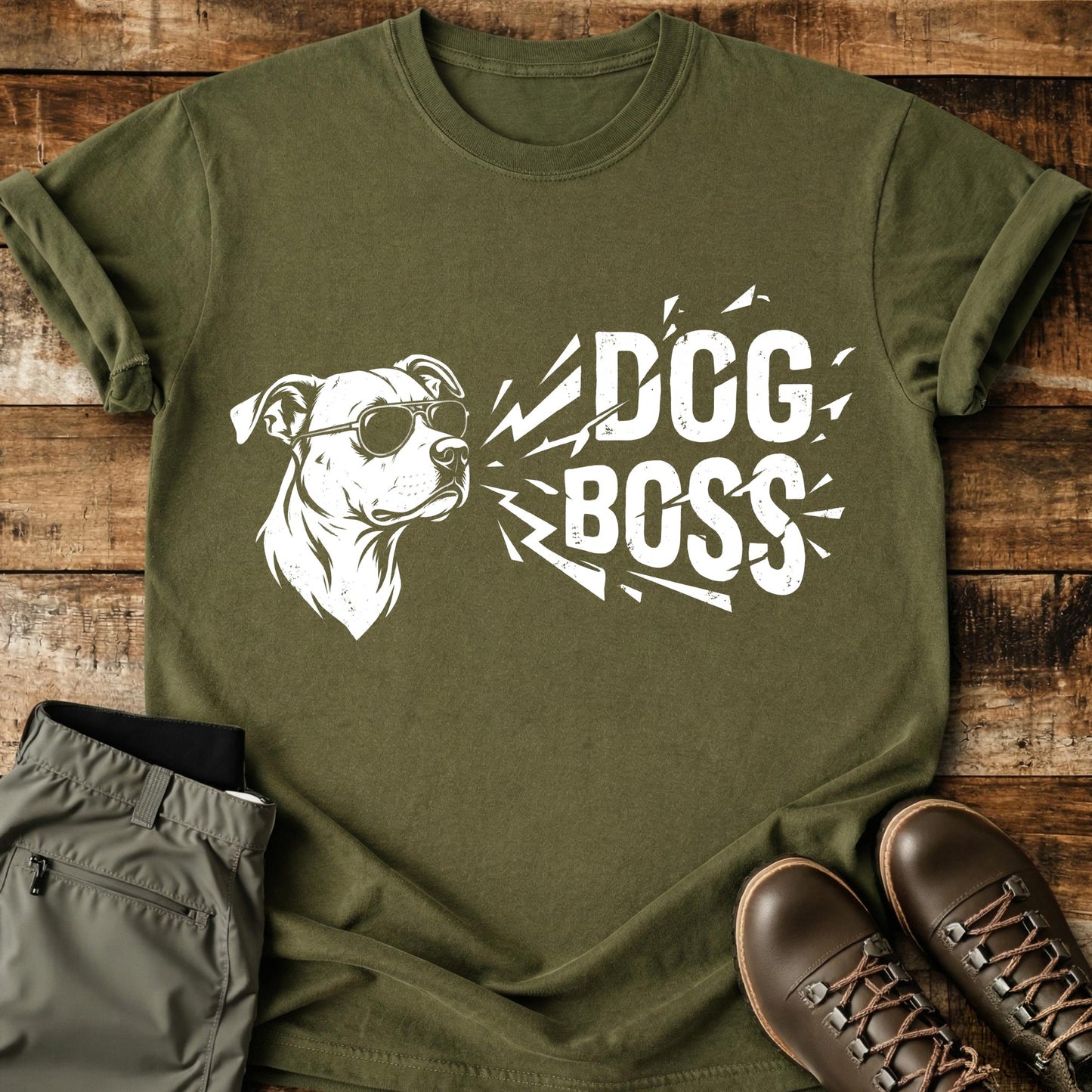 Dog Boss Smash T-Shirt