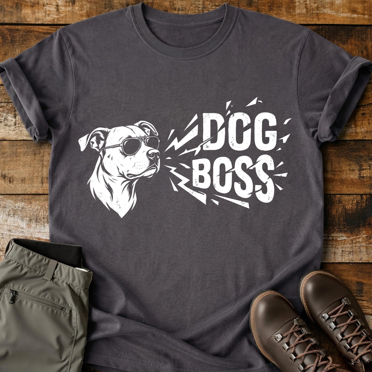 Dog Boss Smash T-Shirt