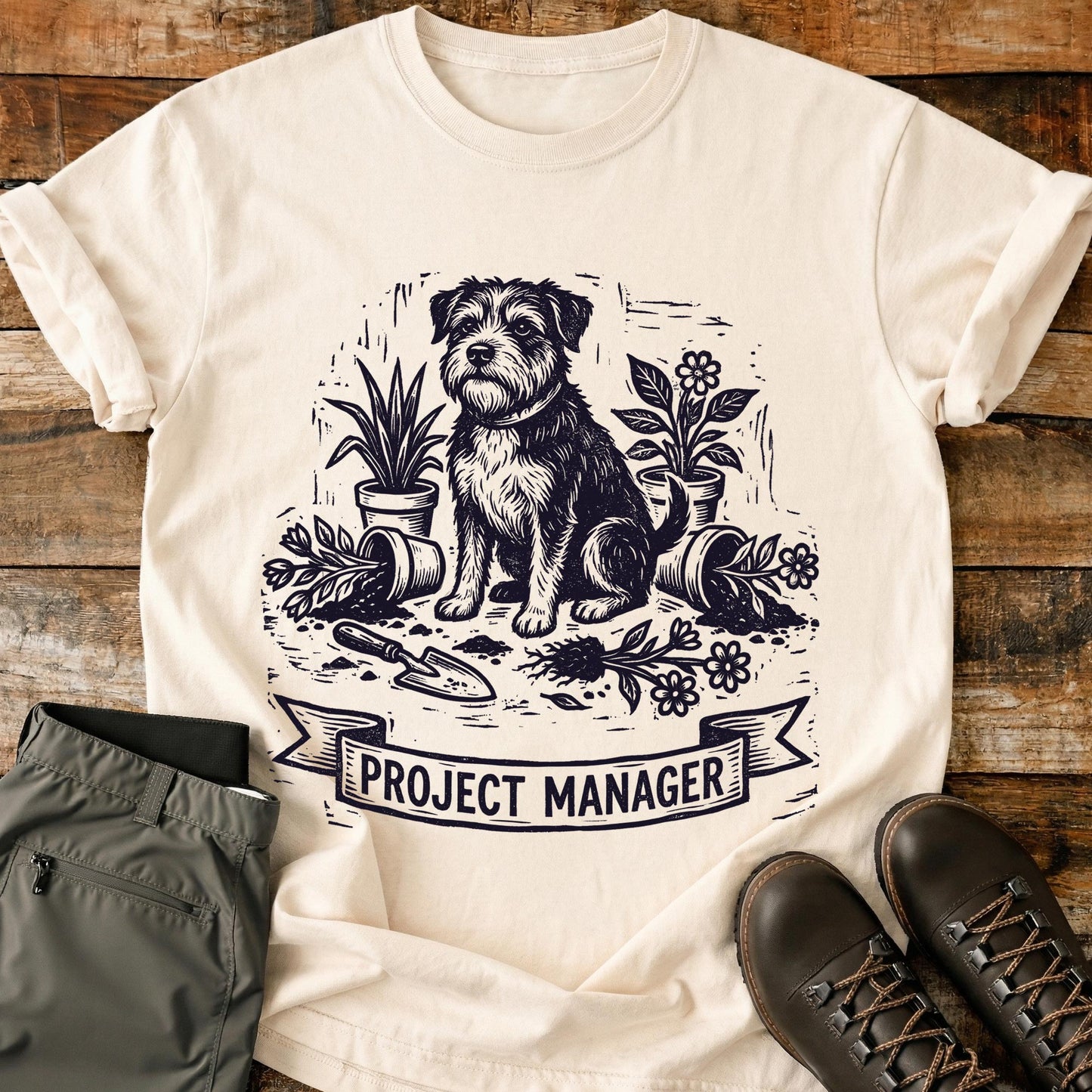 Project Manager Gardening T-Shirt